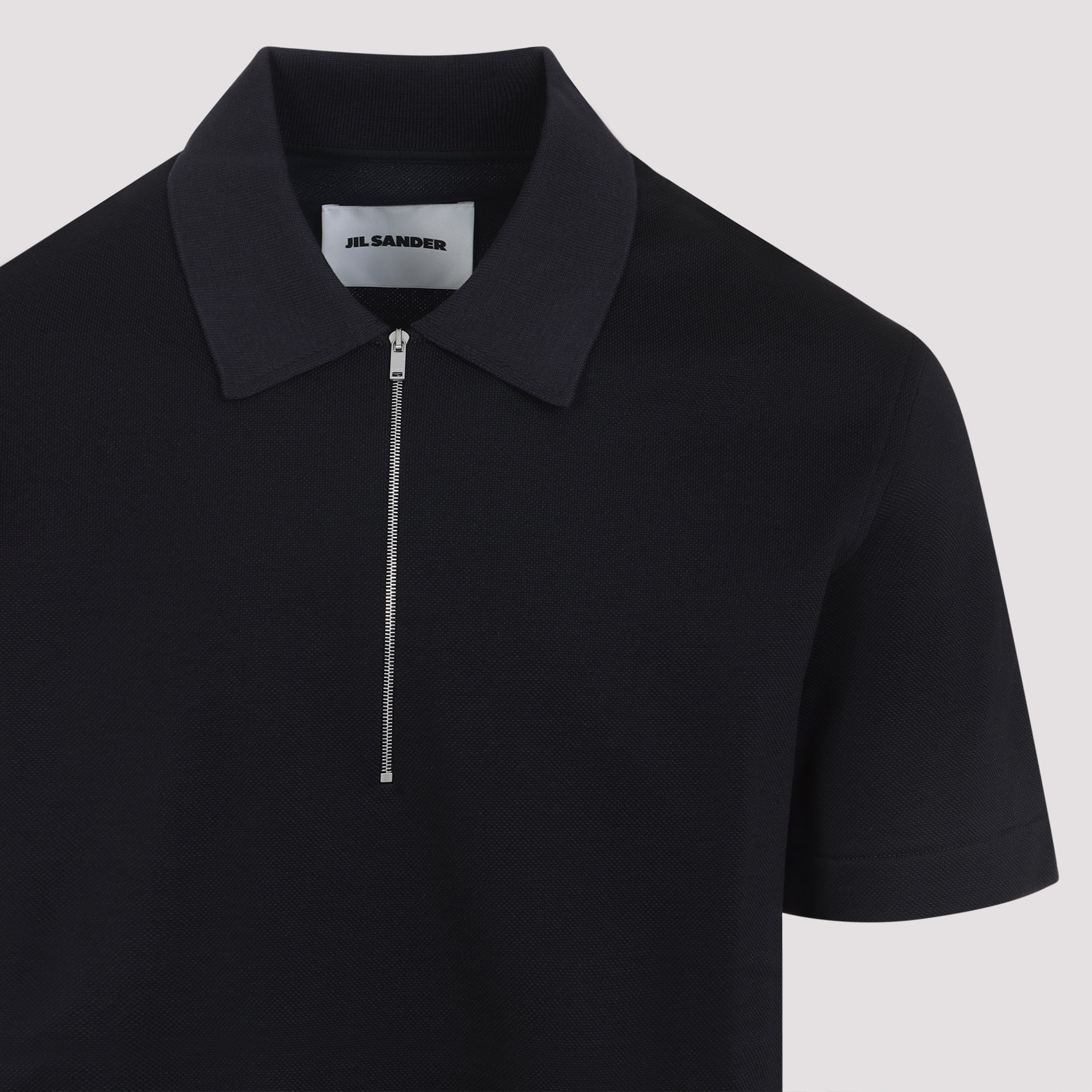 Jil Sander Knitted Collar Polo