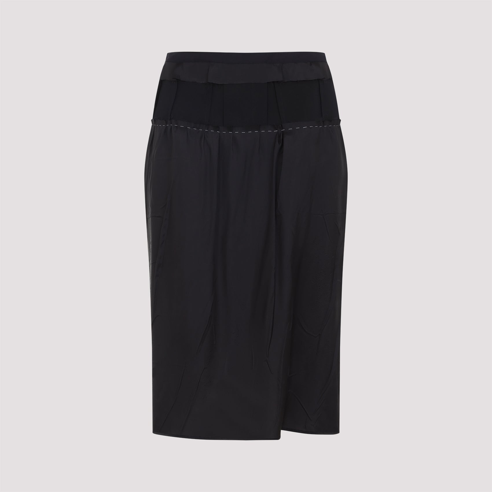 Maison Margiela Acetate Midi Skirt