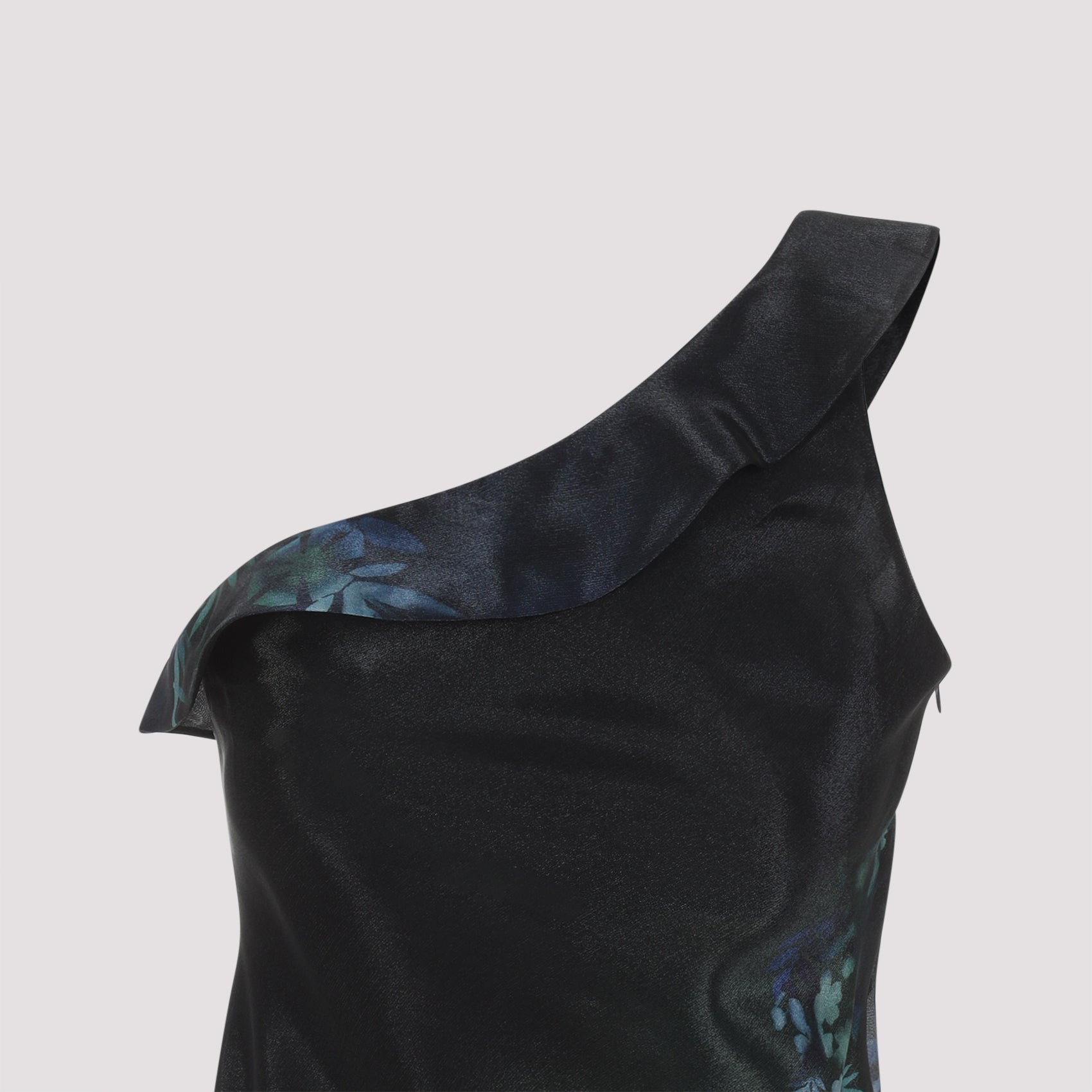 Giorgio Armani One-Shoulder Long Dress