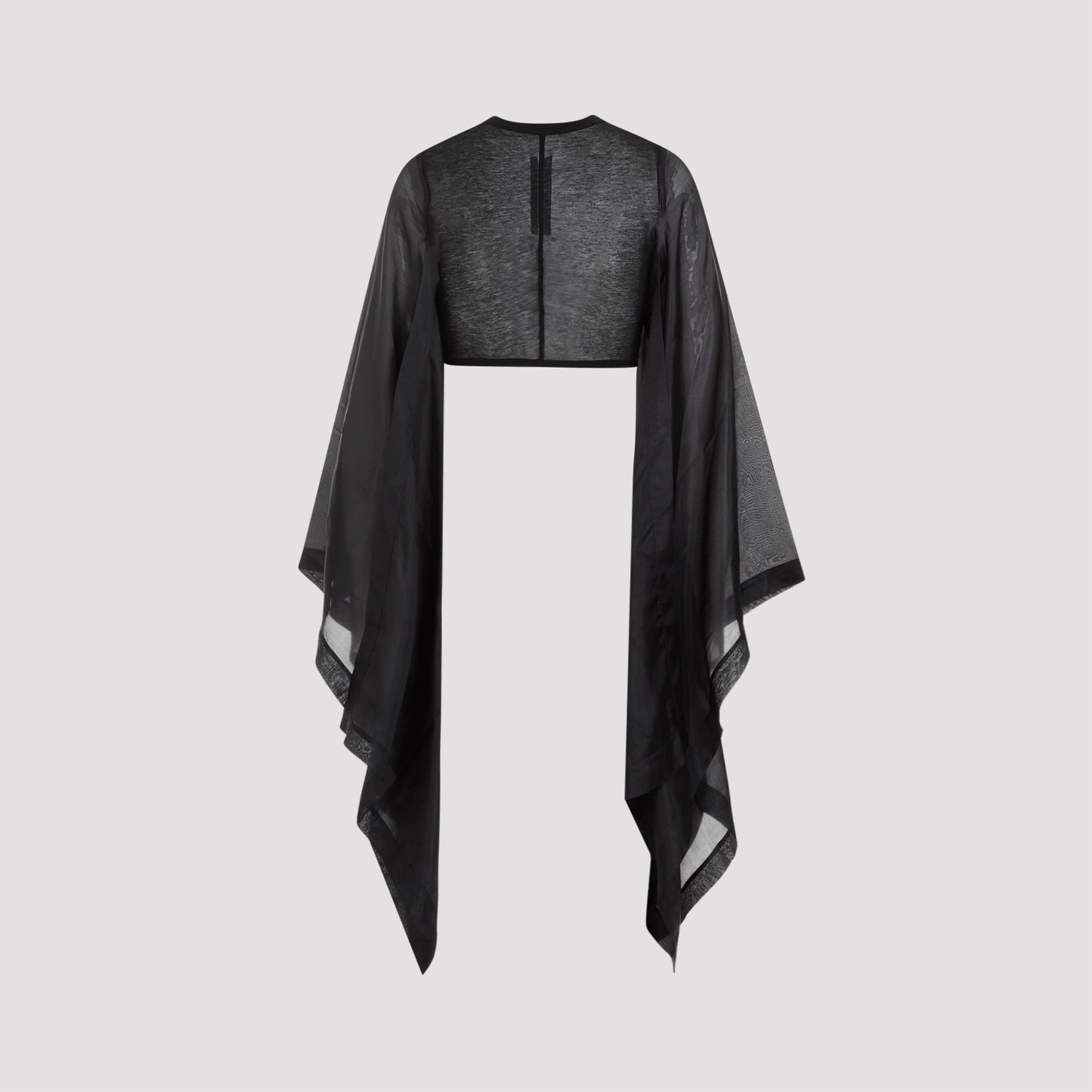 Rick Owens Flag Crop Habotai Top