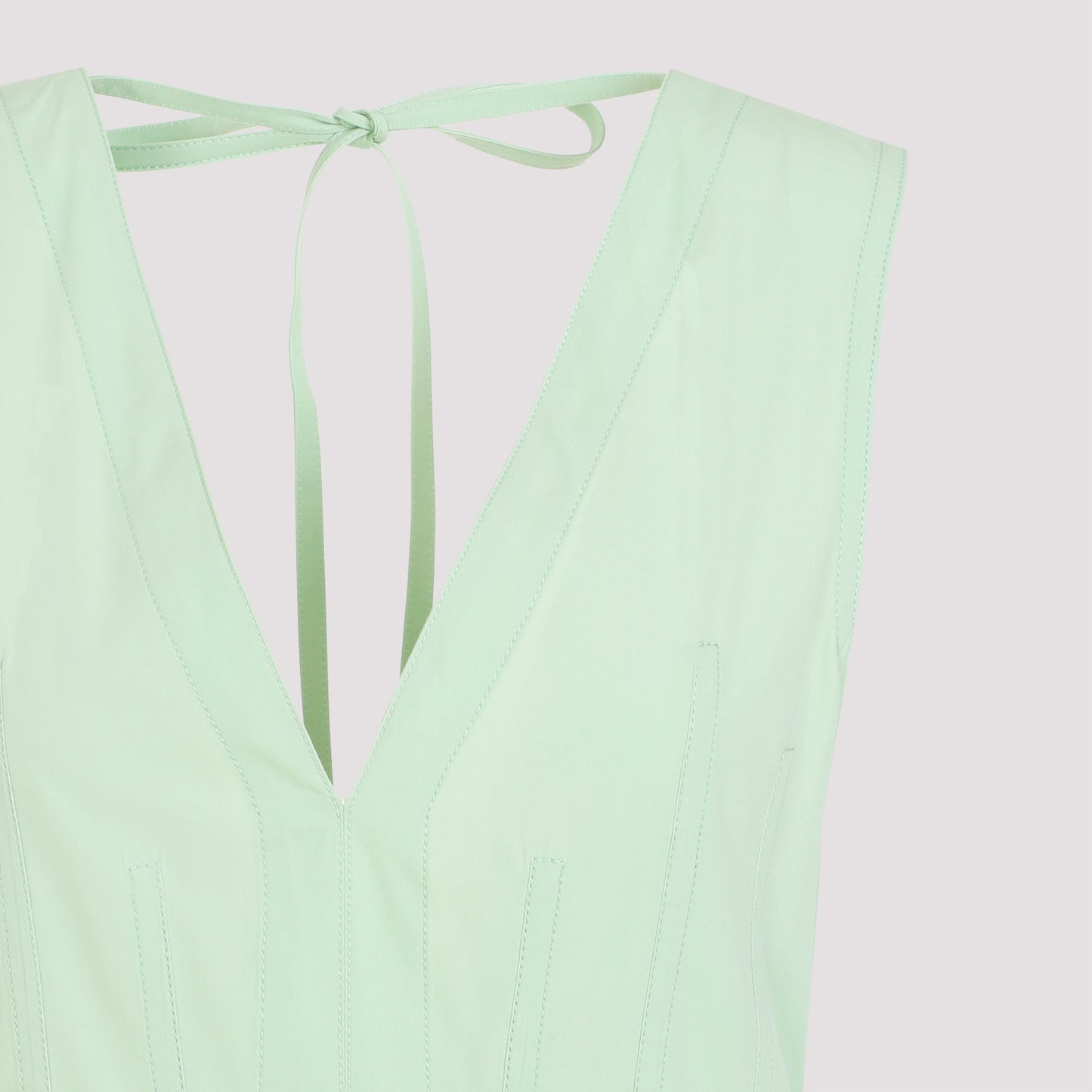 Bottega Veneta Compact Cotton Midi Dress