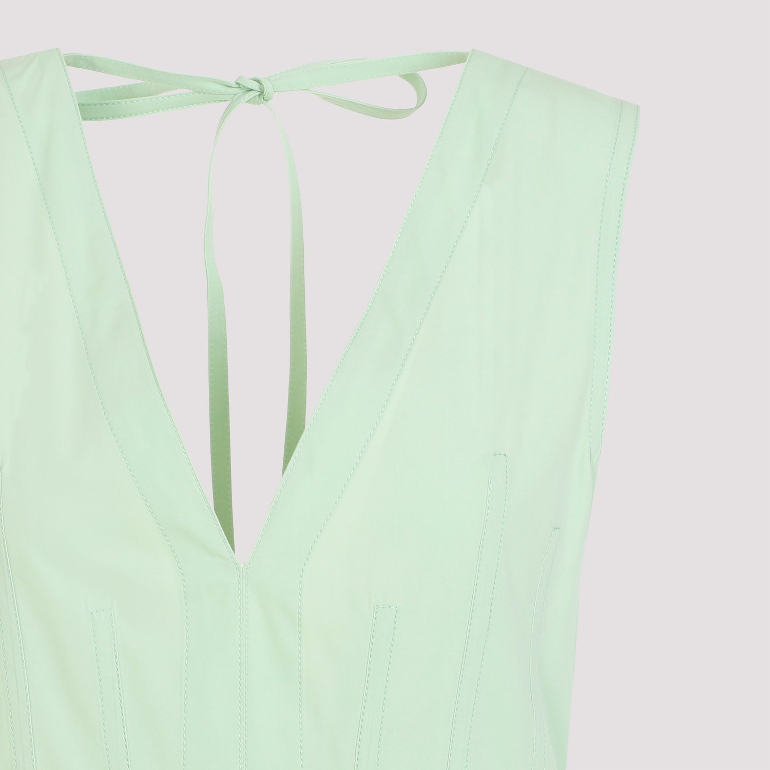 Bottega Veneta Compact Cotton Midi Dress