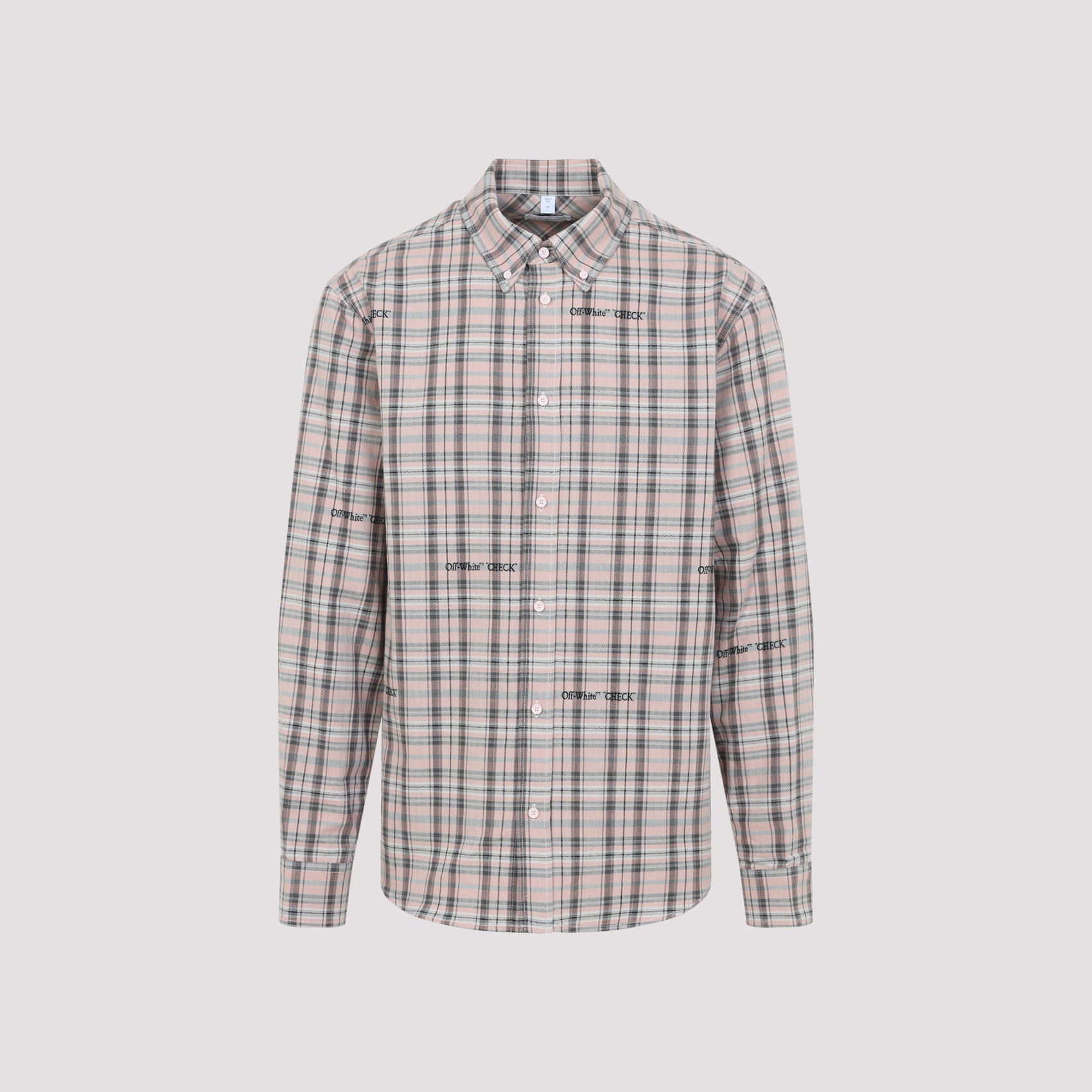 Off White Flannel Shirt