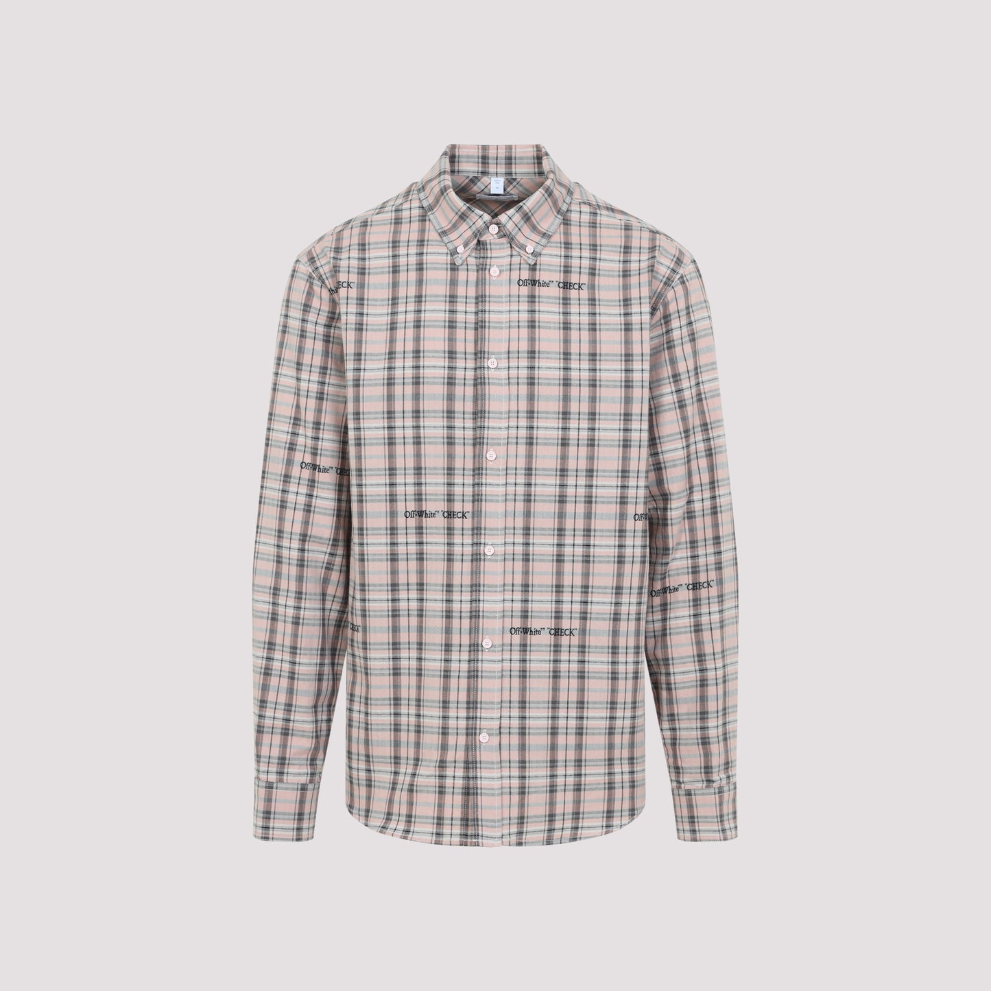 Off White Flannel Shirt