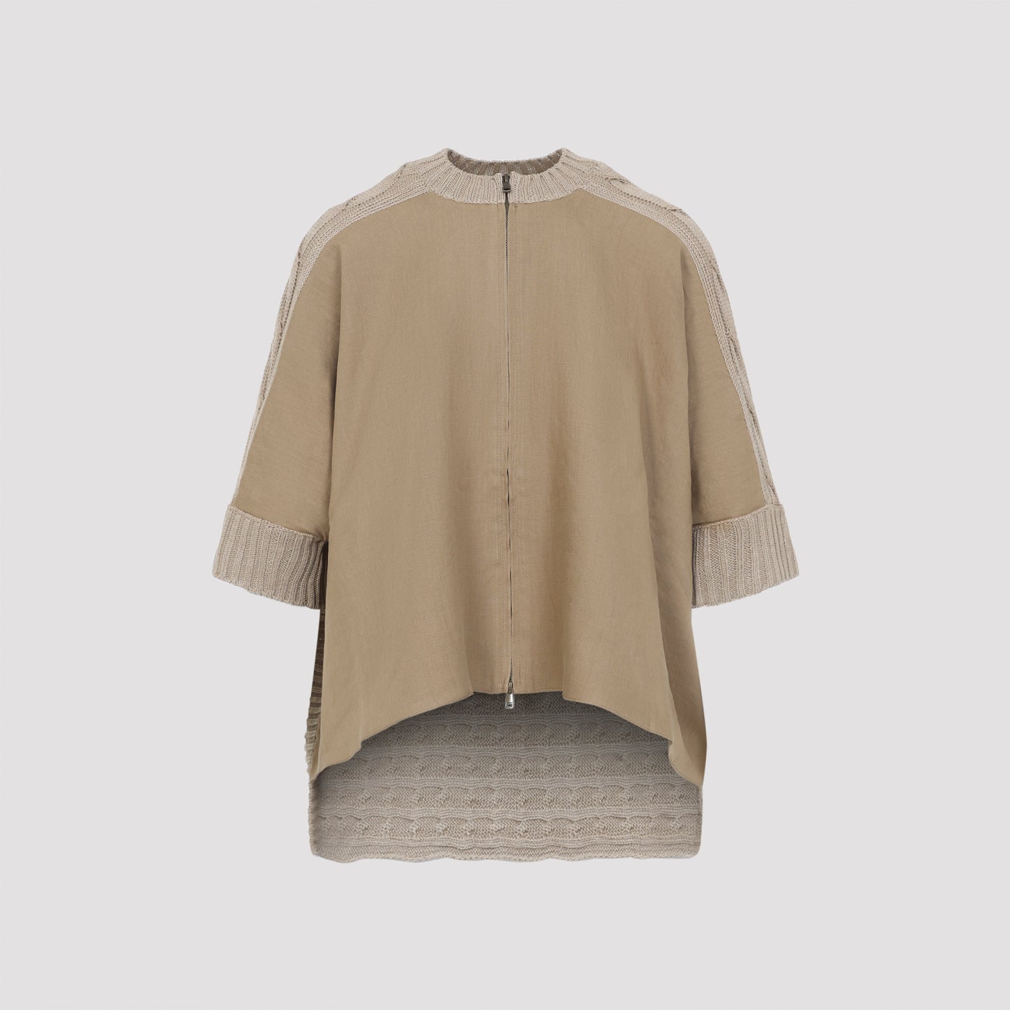 Max Mara Eresia Linen Cable Cardigan