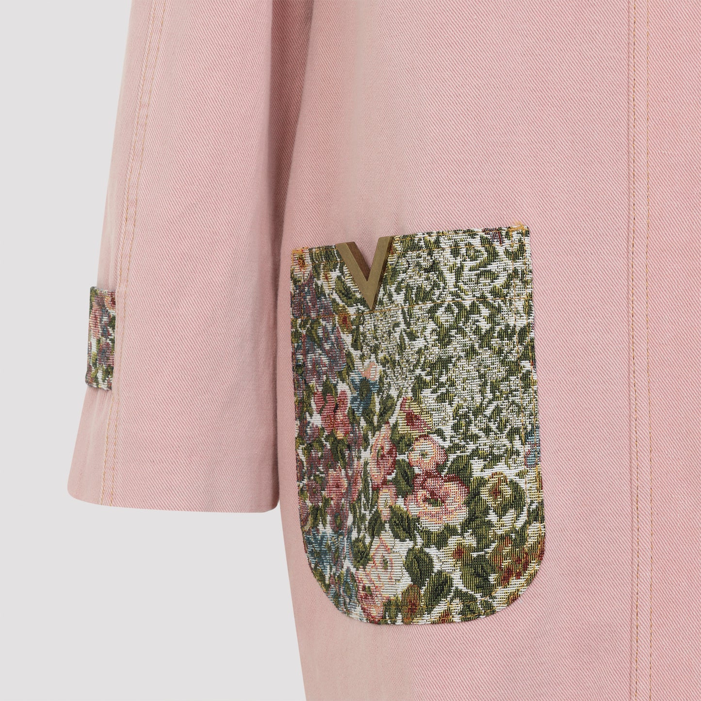Valentino Caban Denim Jacket