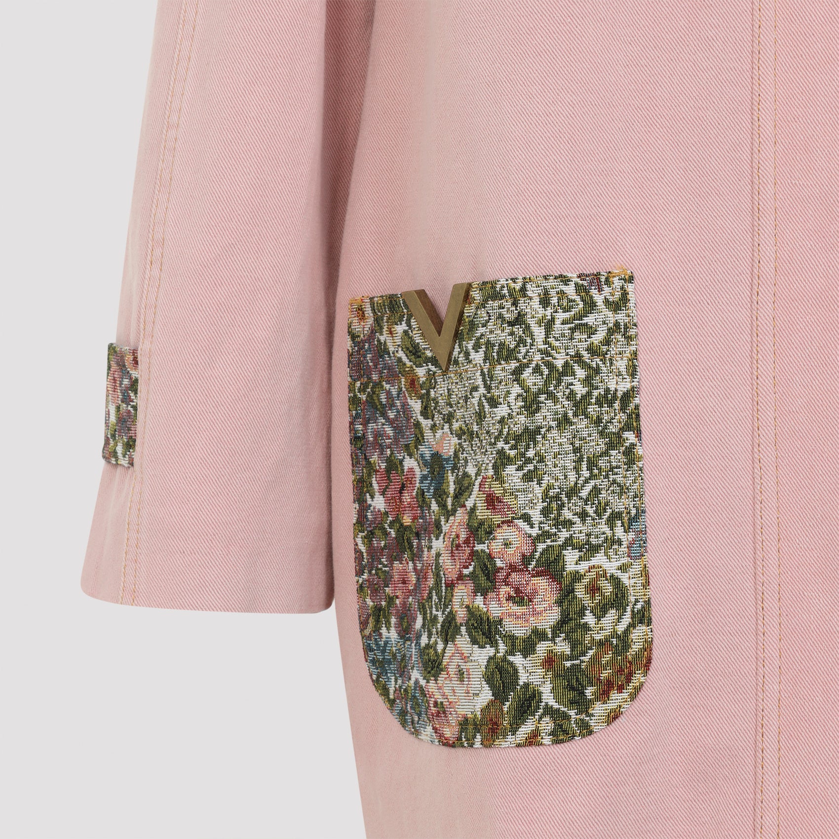 Valentino Caban Denim Jacket