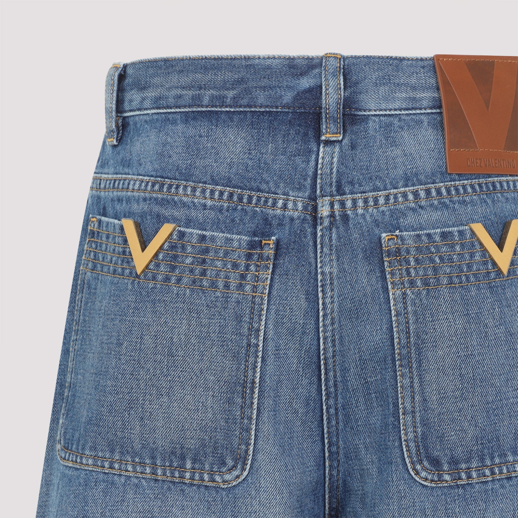 Valentino Denim Shorts