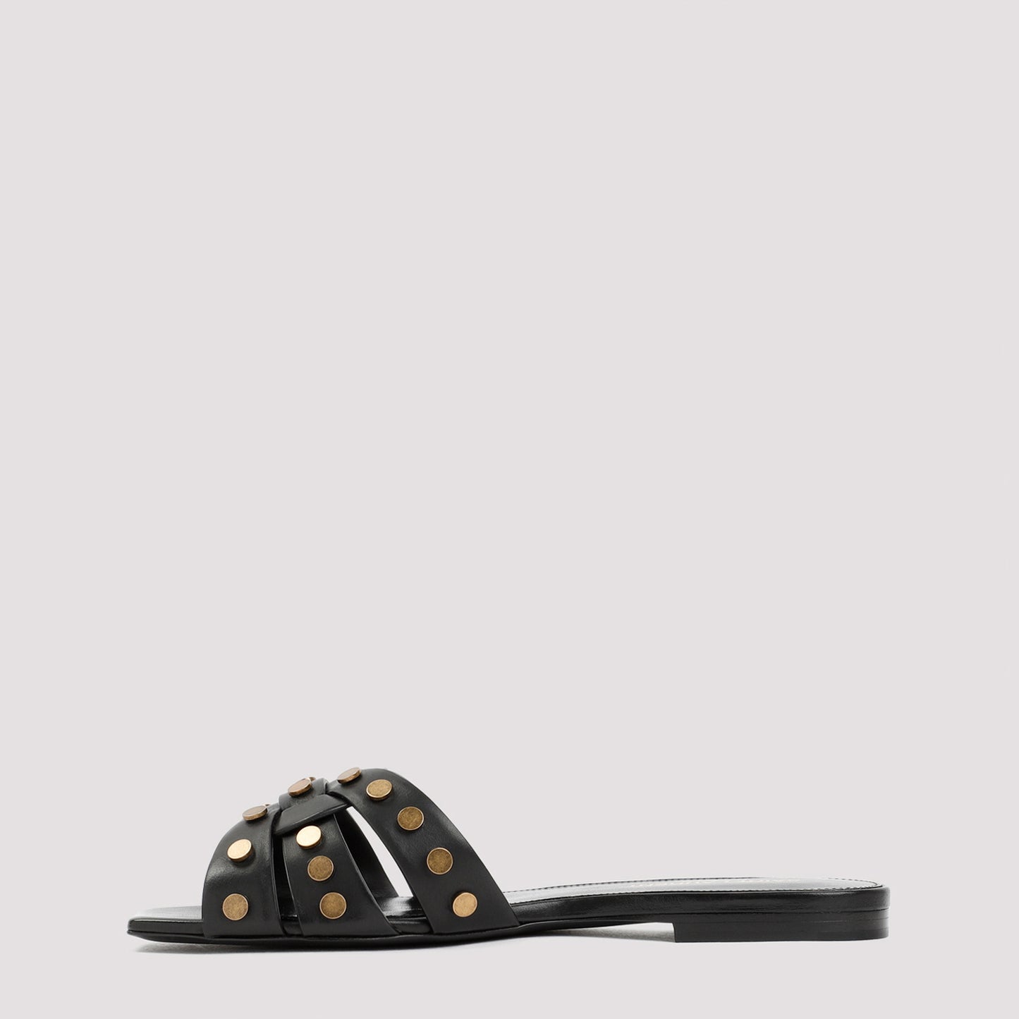 Saint Laurent Leather Tribute Sandals