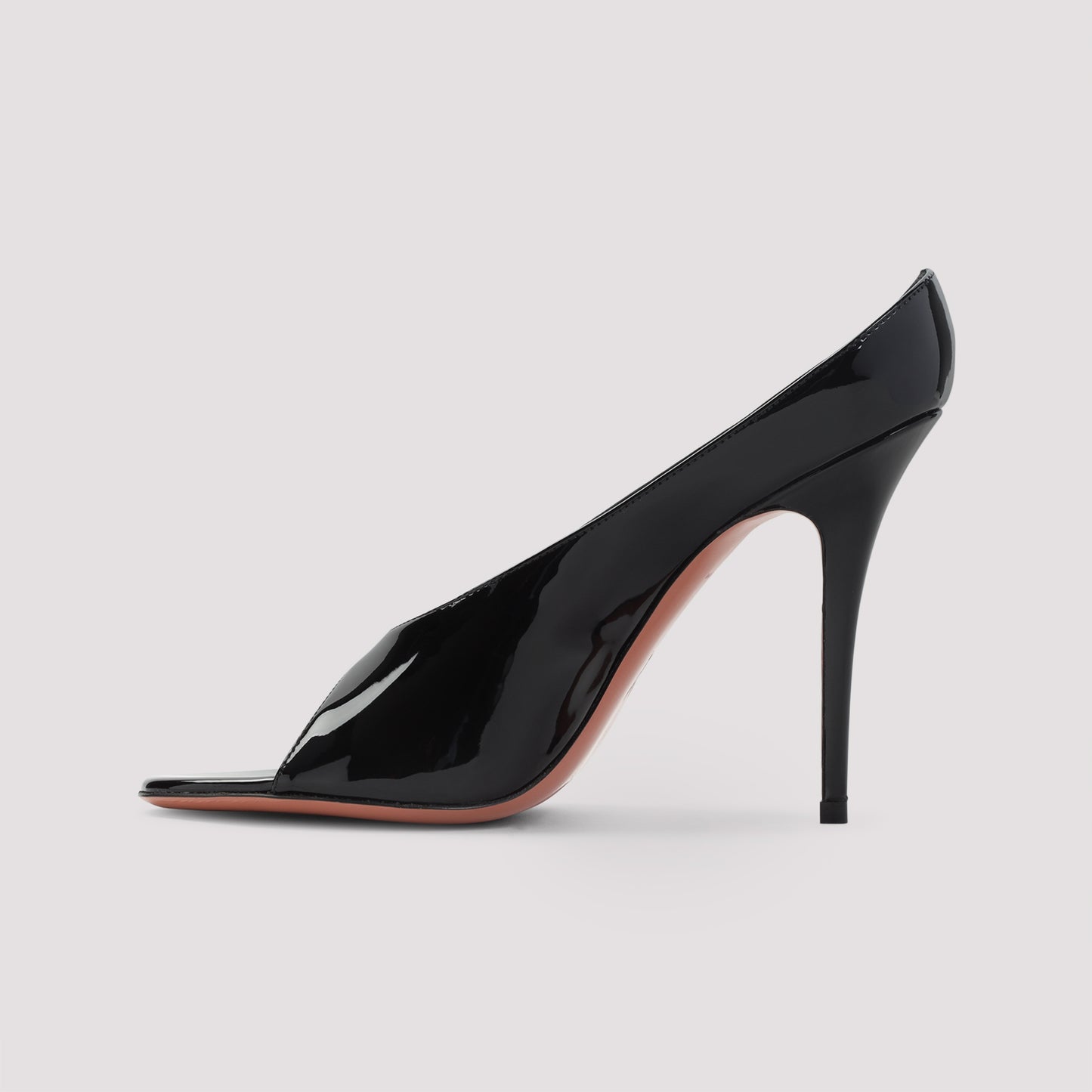 Amina Muaddi Anok 105 Patent Slippers