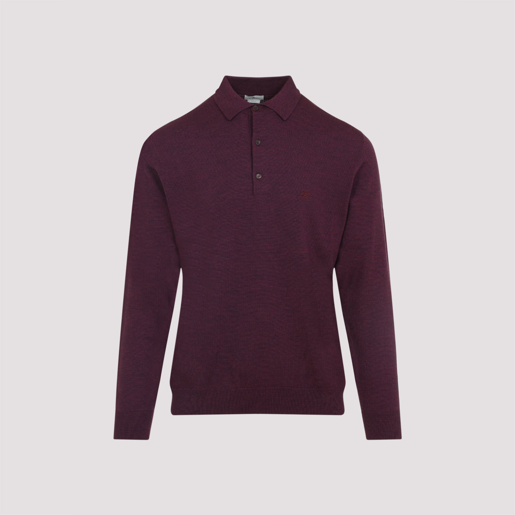 Etro Knitted Long Sleeves Polo