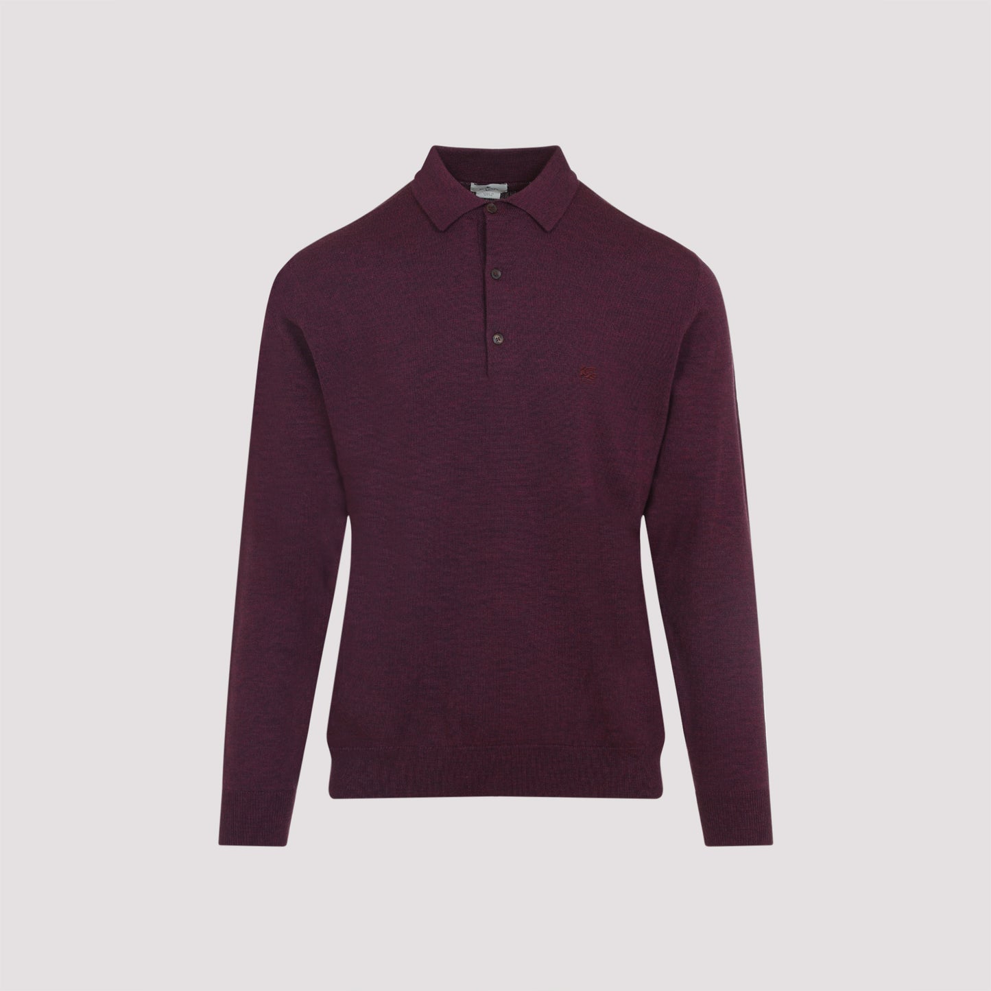 Etro Knitted Long Sleeves Polo