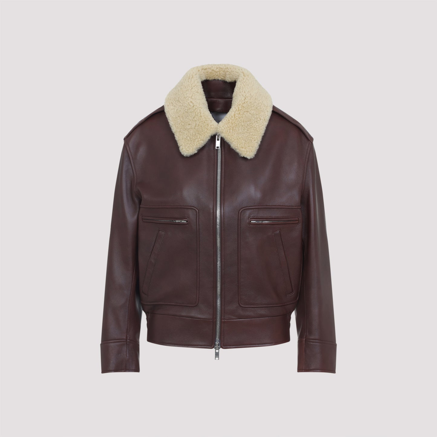 Bottega Veneta Nappa Blouson With Shearling