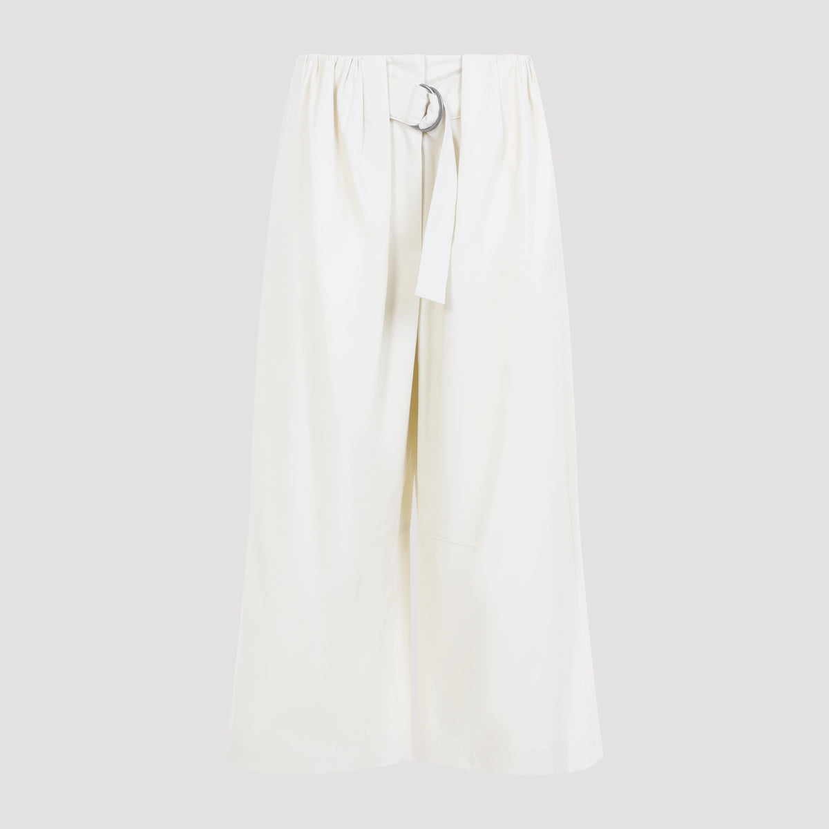 Loewe Cropped Belted Trousers