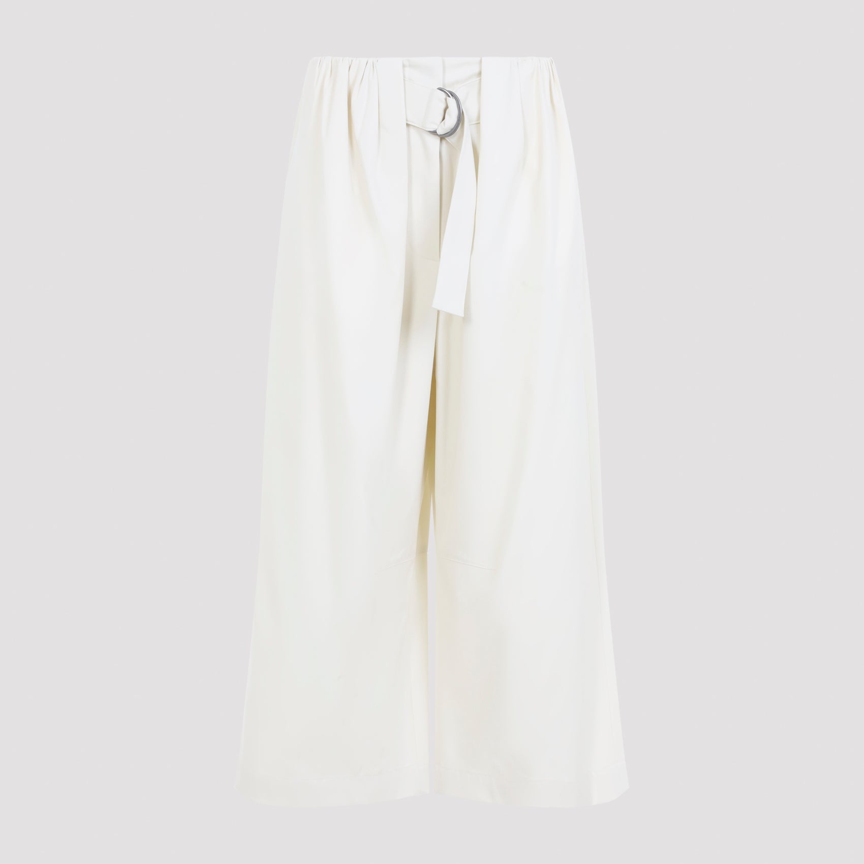 Loewe Cropped Belted Trousers