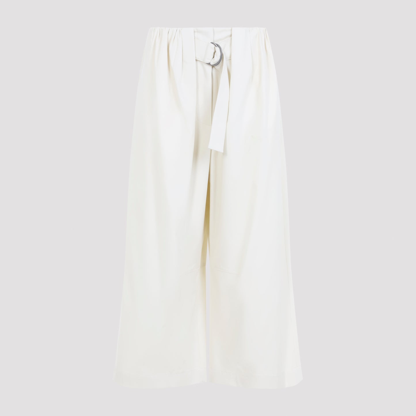 Loewe Cropped Belted Trousers