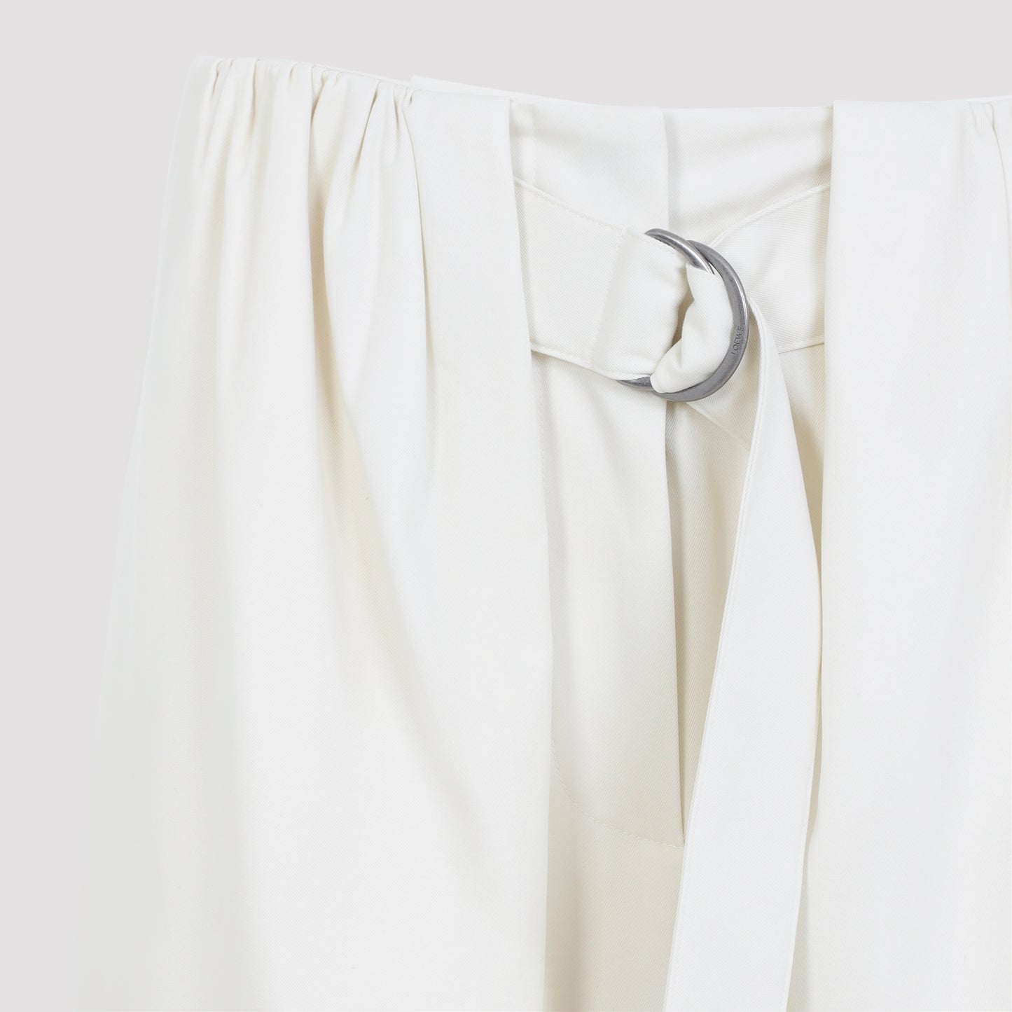 Loewe Cropped Belted Trousers