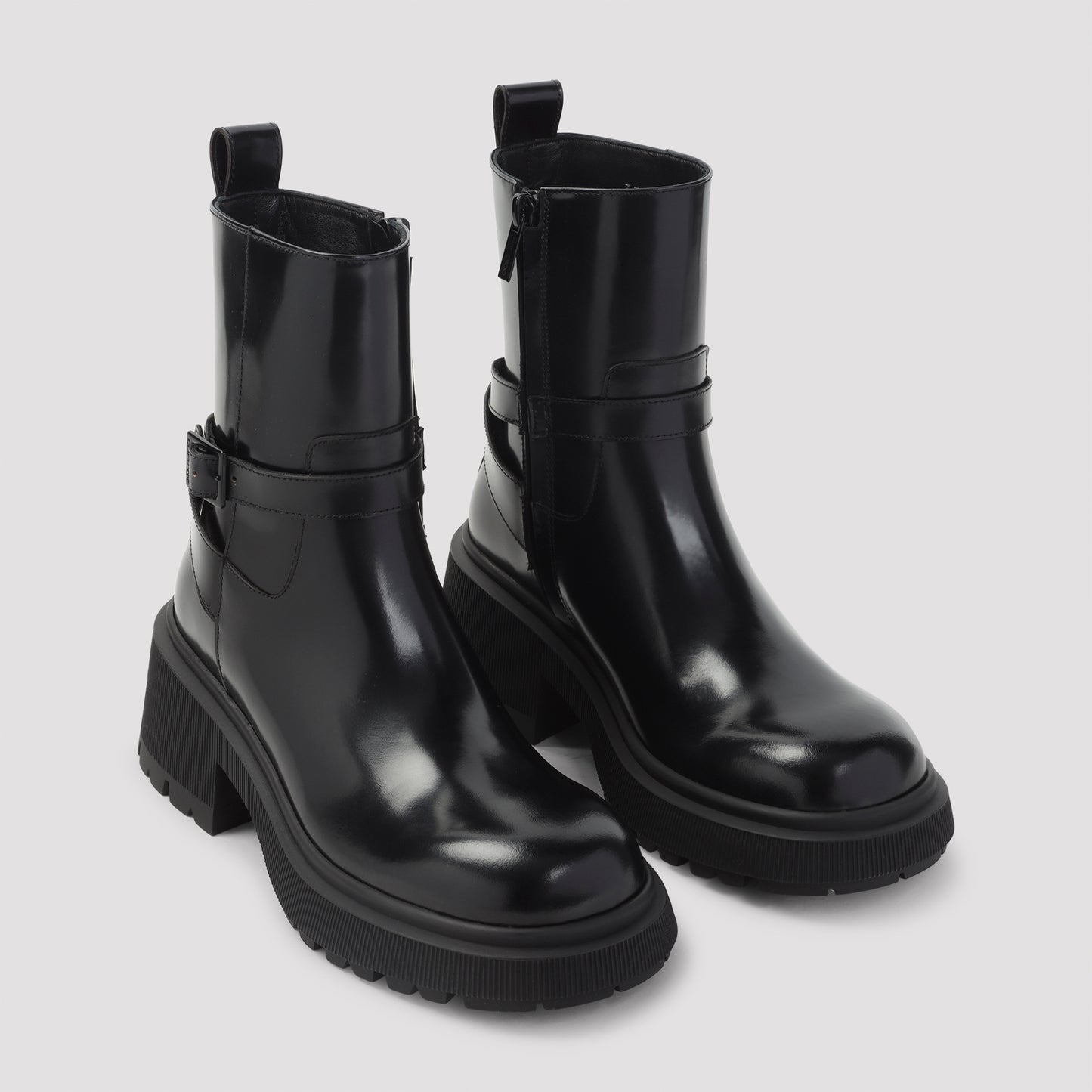 Jimmy Choo Soft Box Calf Conny Flat Boots