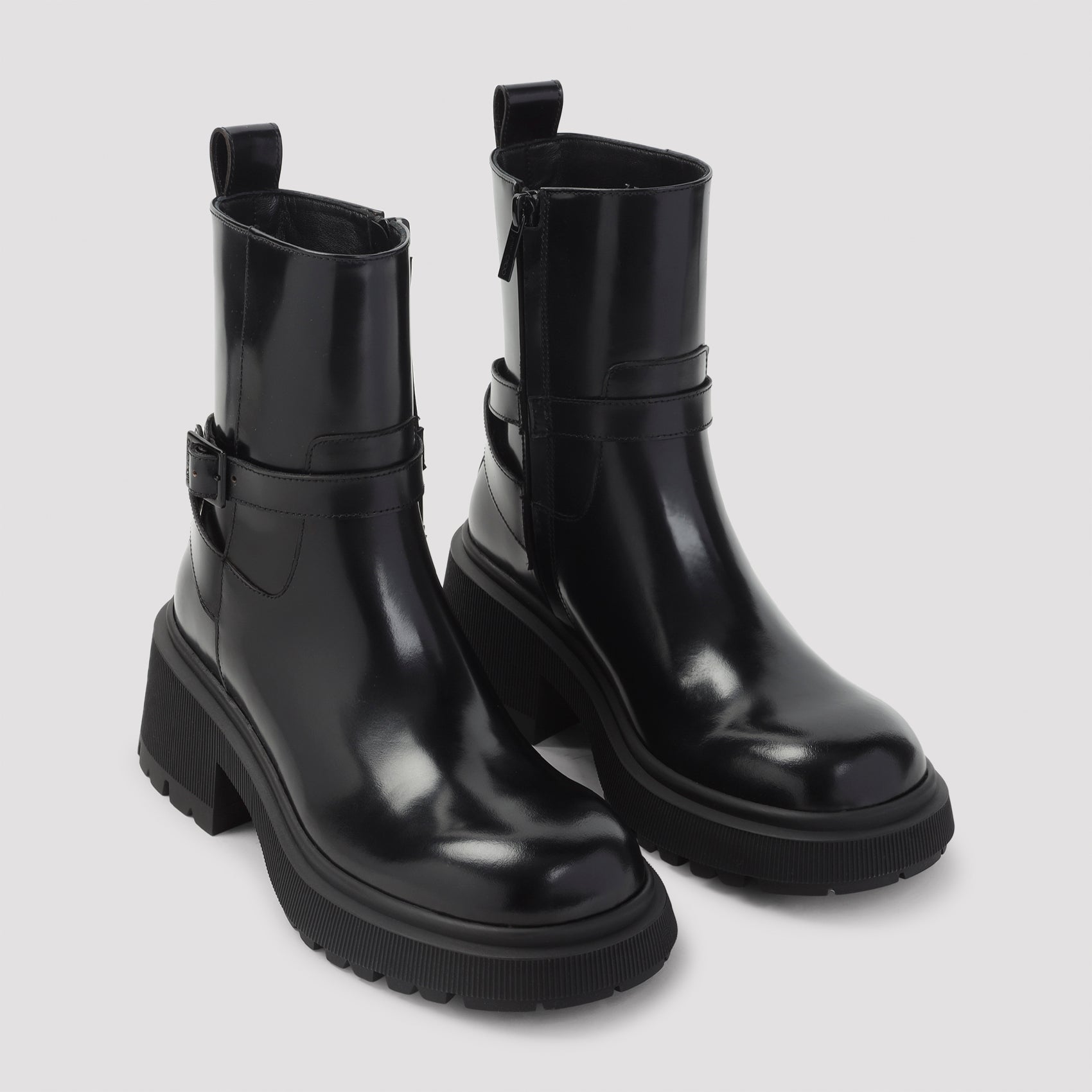 Jimmy Choo Soft Box Calf Conny Flat Boots