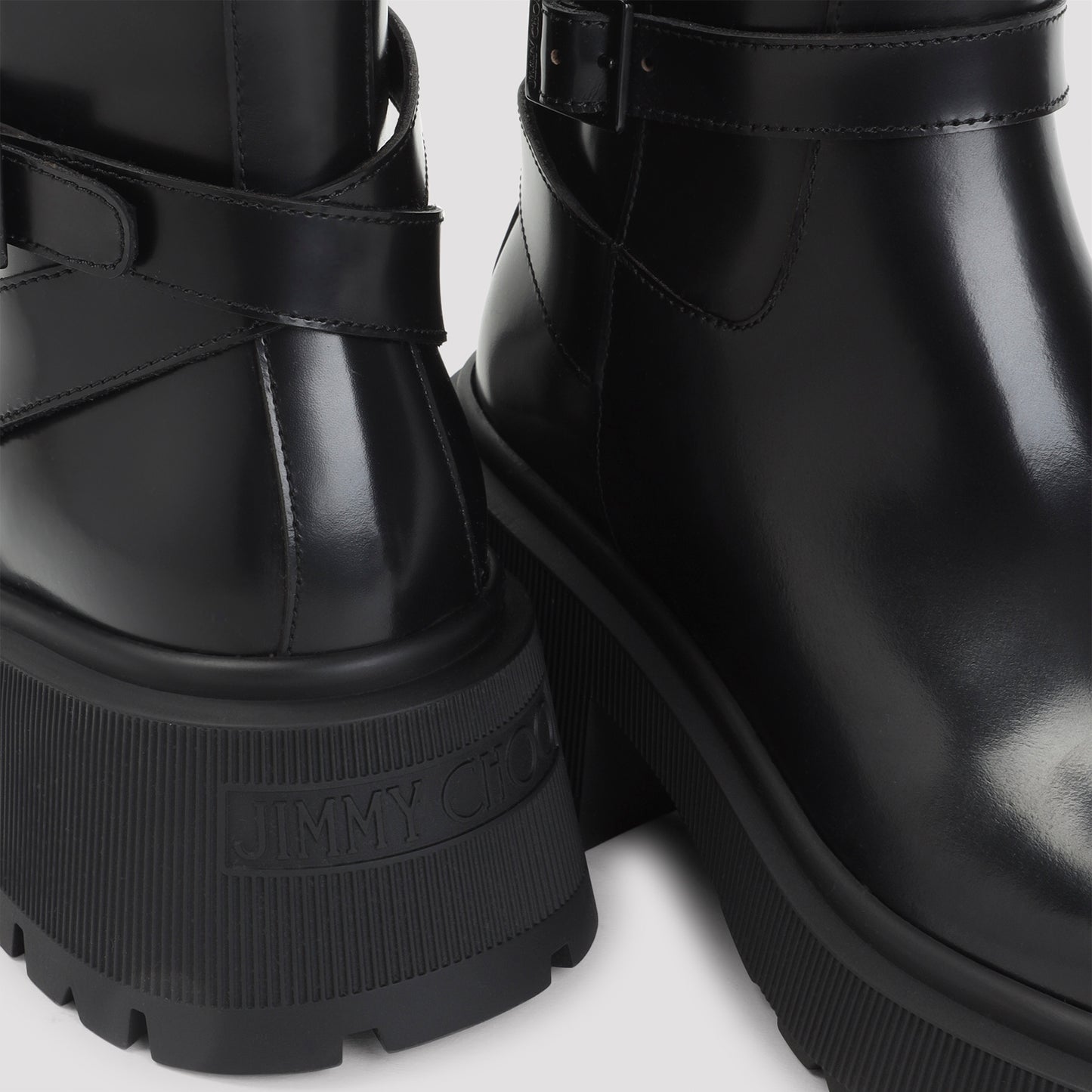 Jimmy Choo Soft Box Calf Conny Flat Boots
