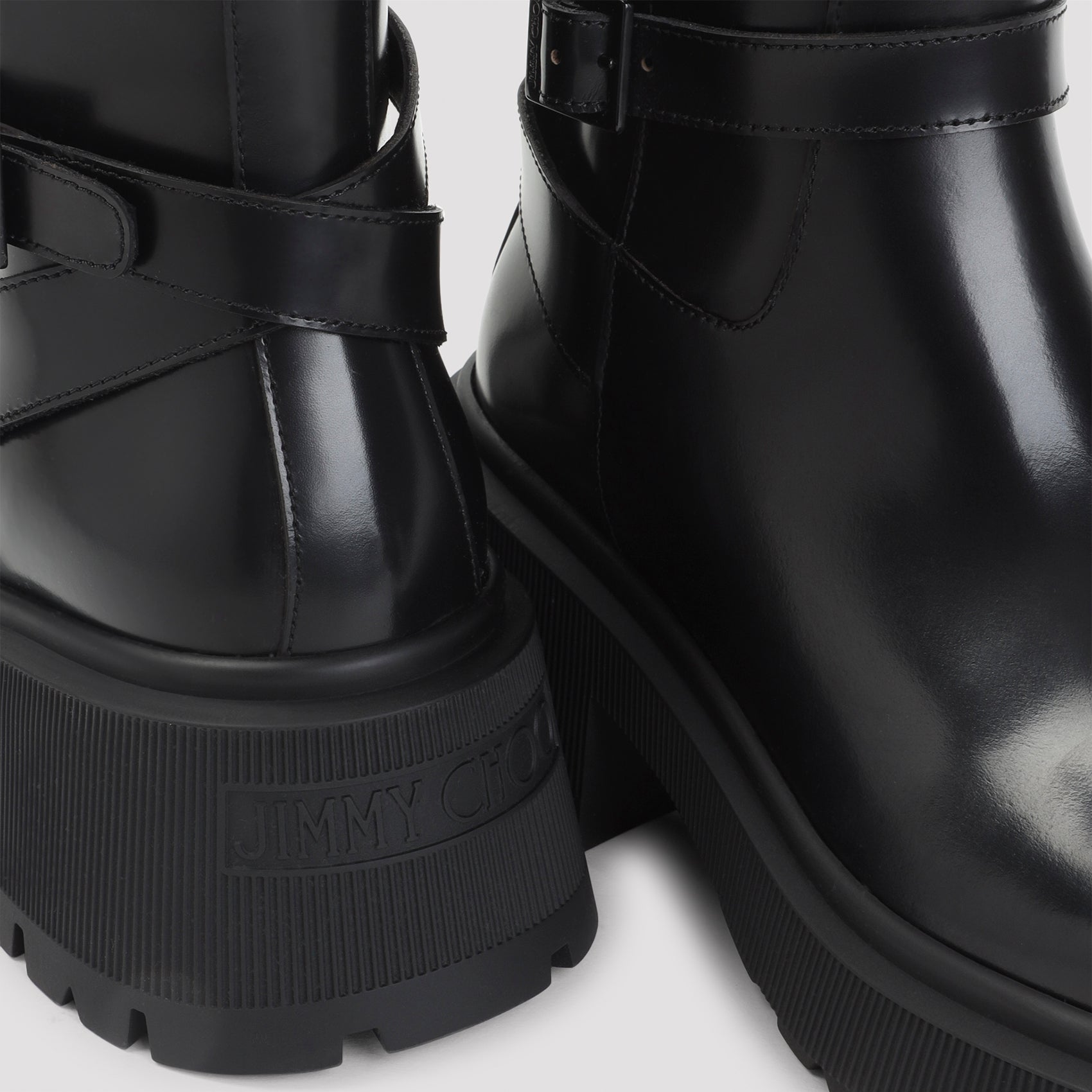 Jimmy Choo Soft Box Calf Conny Flat Boots