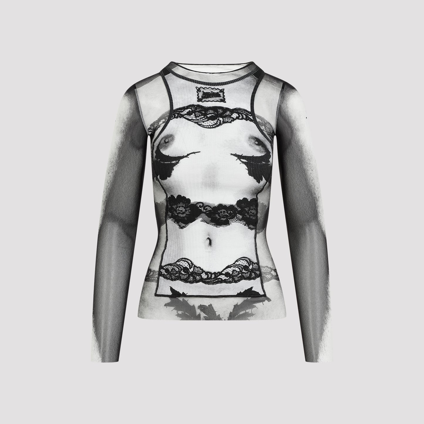 Jean Paul Gaultier "Body Lace Mariniere" Top