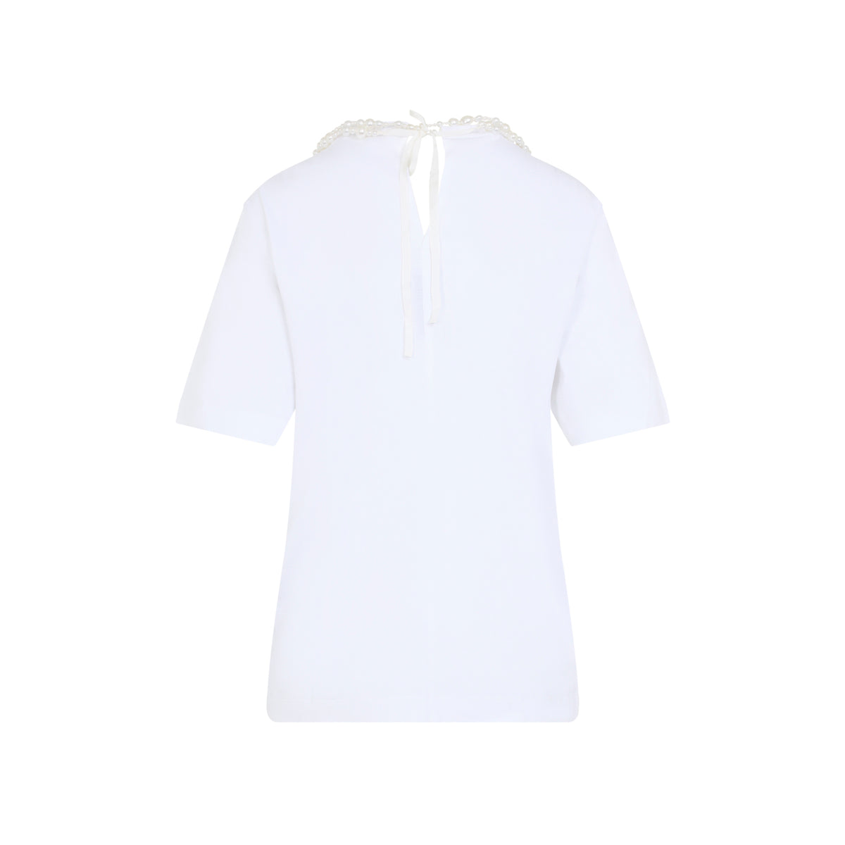 Carven Pearl Necklace T-shirt