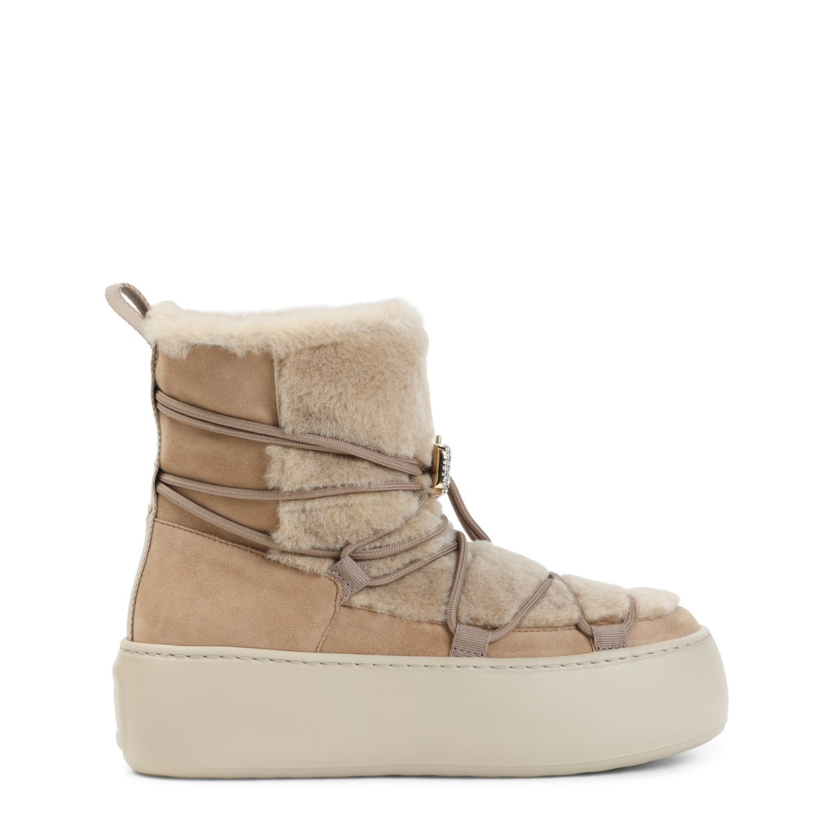 Roger Vivier Viv Up Winter Fur Bootie