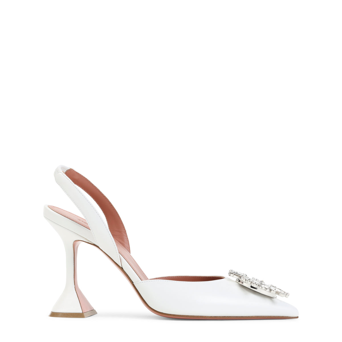 Amina Muaddi Begum Nappa Slingback