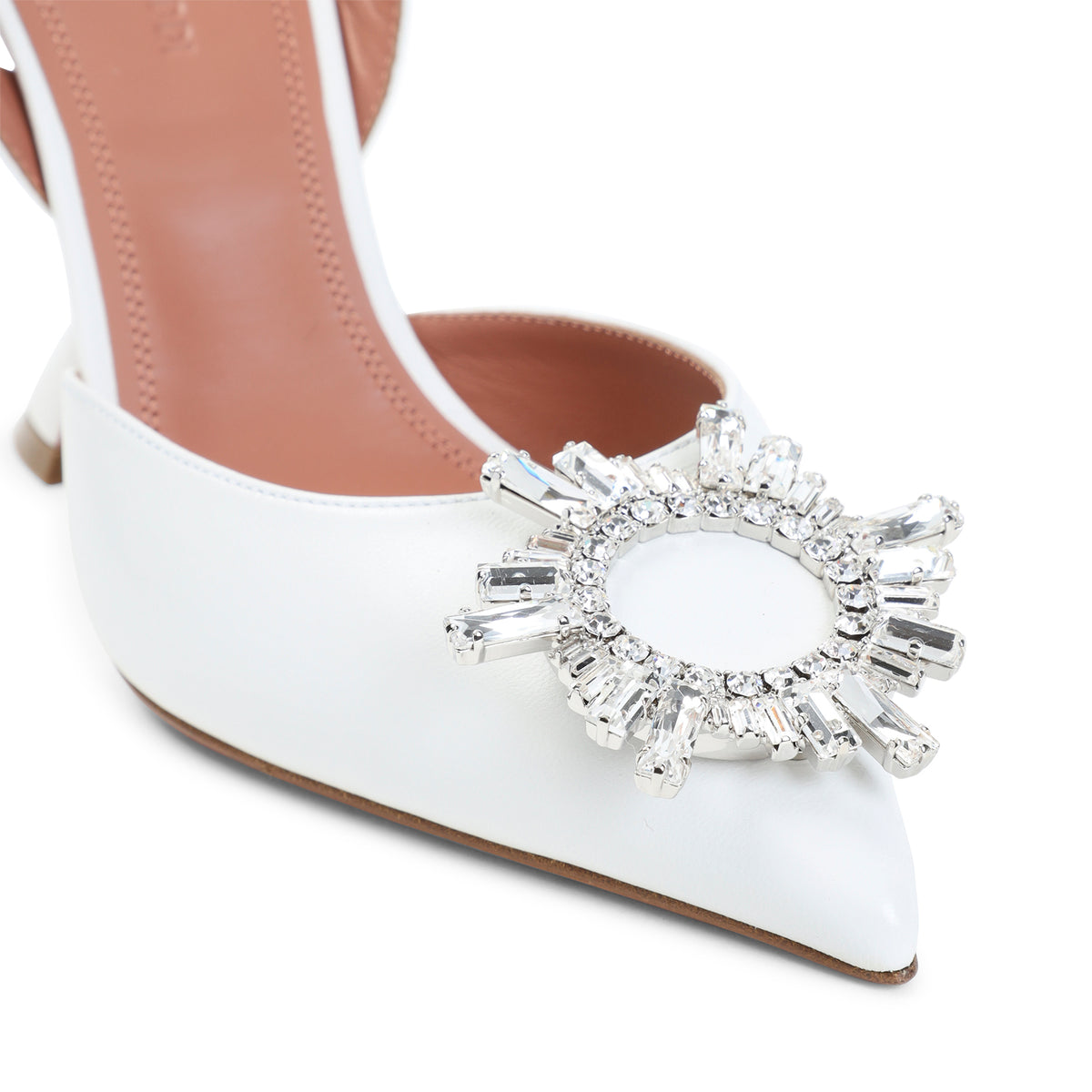 Amina Muaddi Begum Nappa Slingback