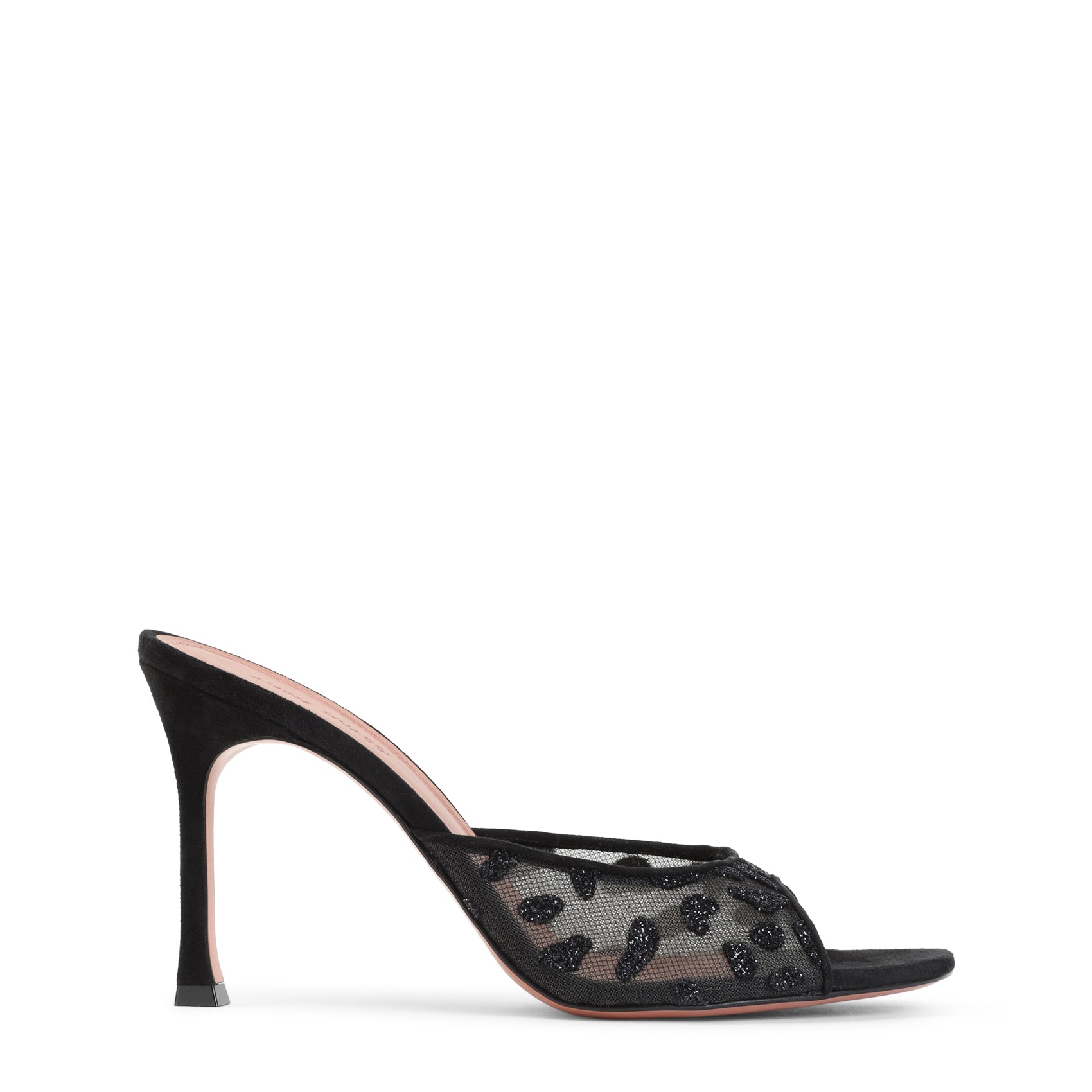 Amina Muaddi Alexa Mesh Slipper