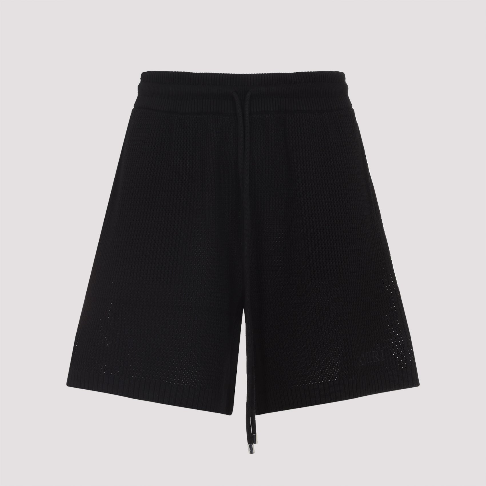 Amiri Crochet Mesh Short