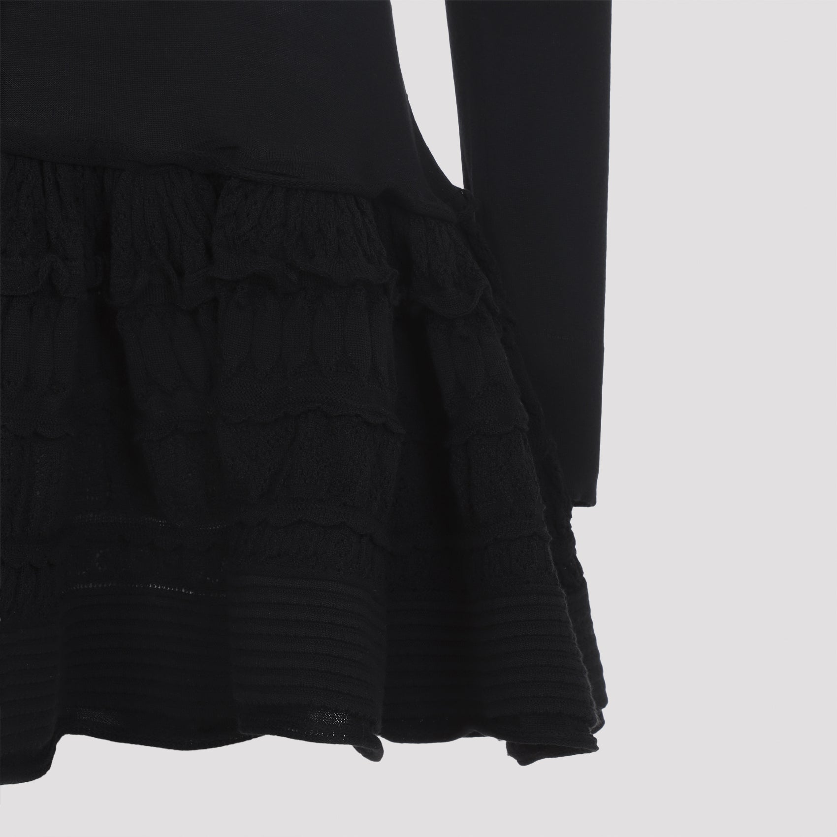 Alaïa Ruffle Mini Dress