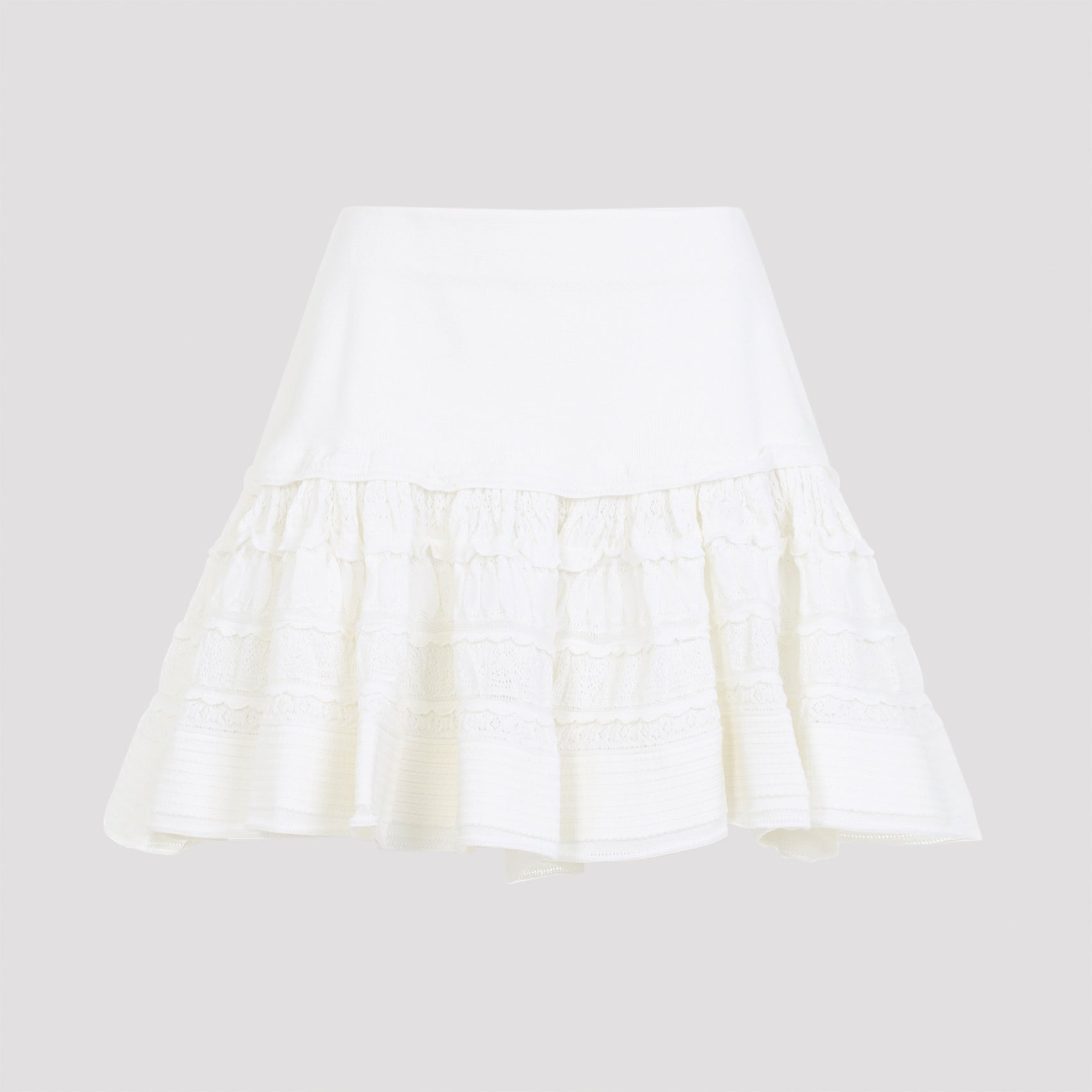 Alaïa Ruffle Mini Skirt