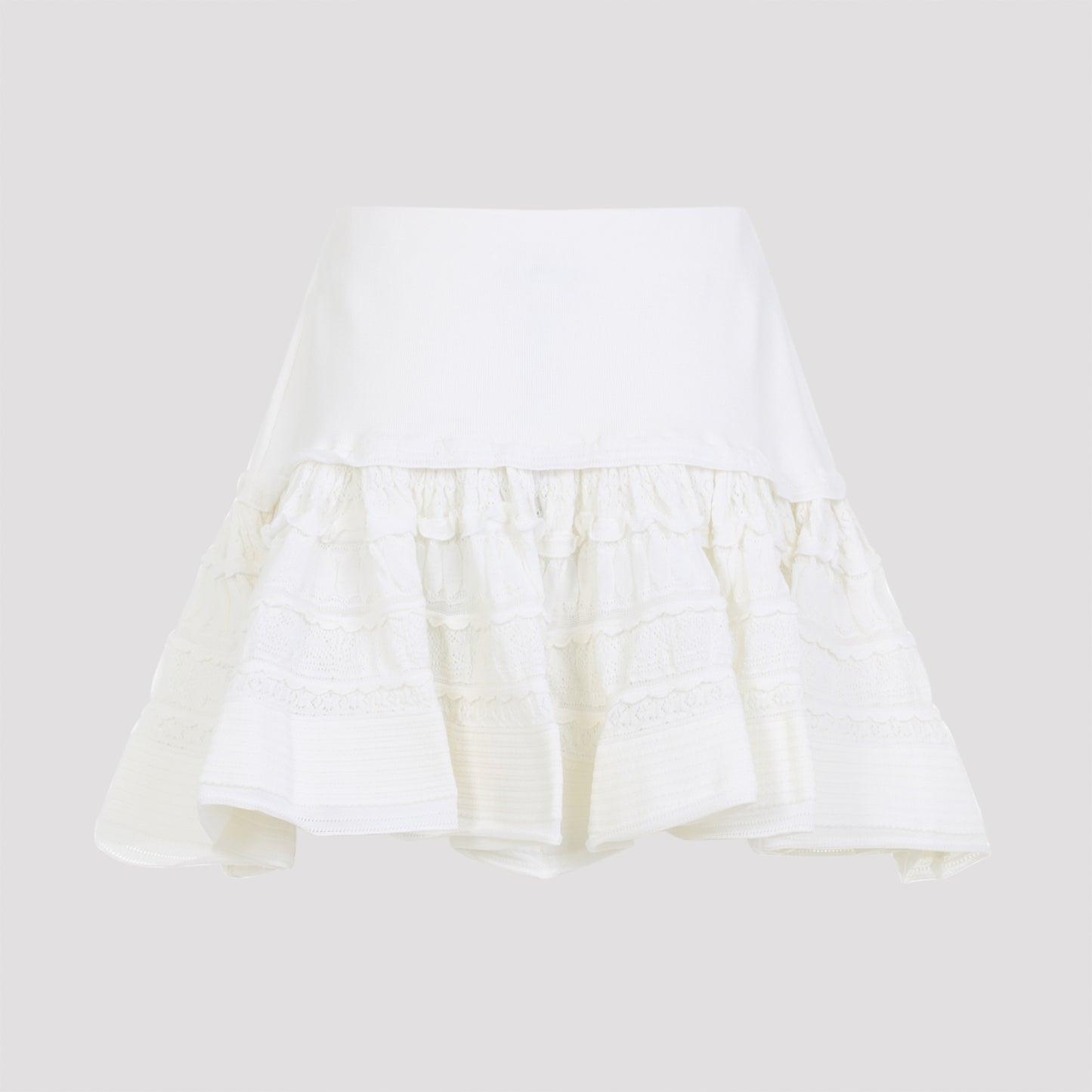 Alaïa Ruffle Mini Skirt