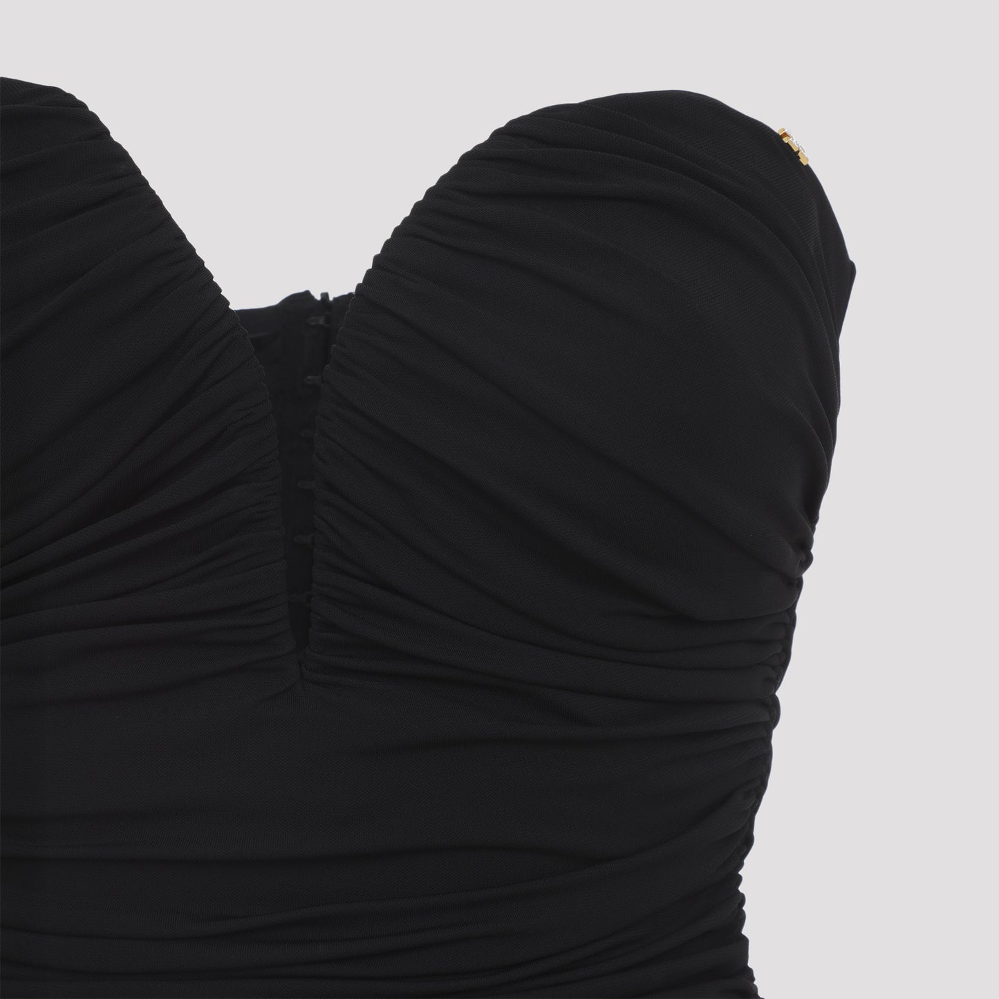 Elisabetta Franchi Draped Mini Dress