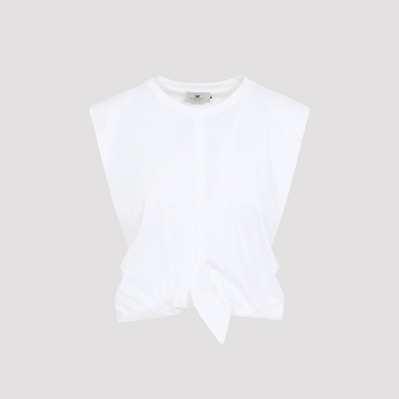 Elisabetta Franchi T-Shirt With Knot