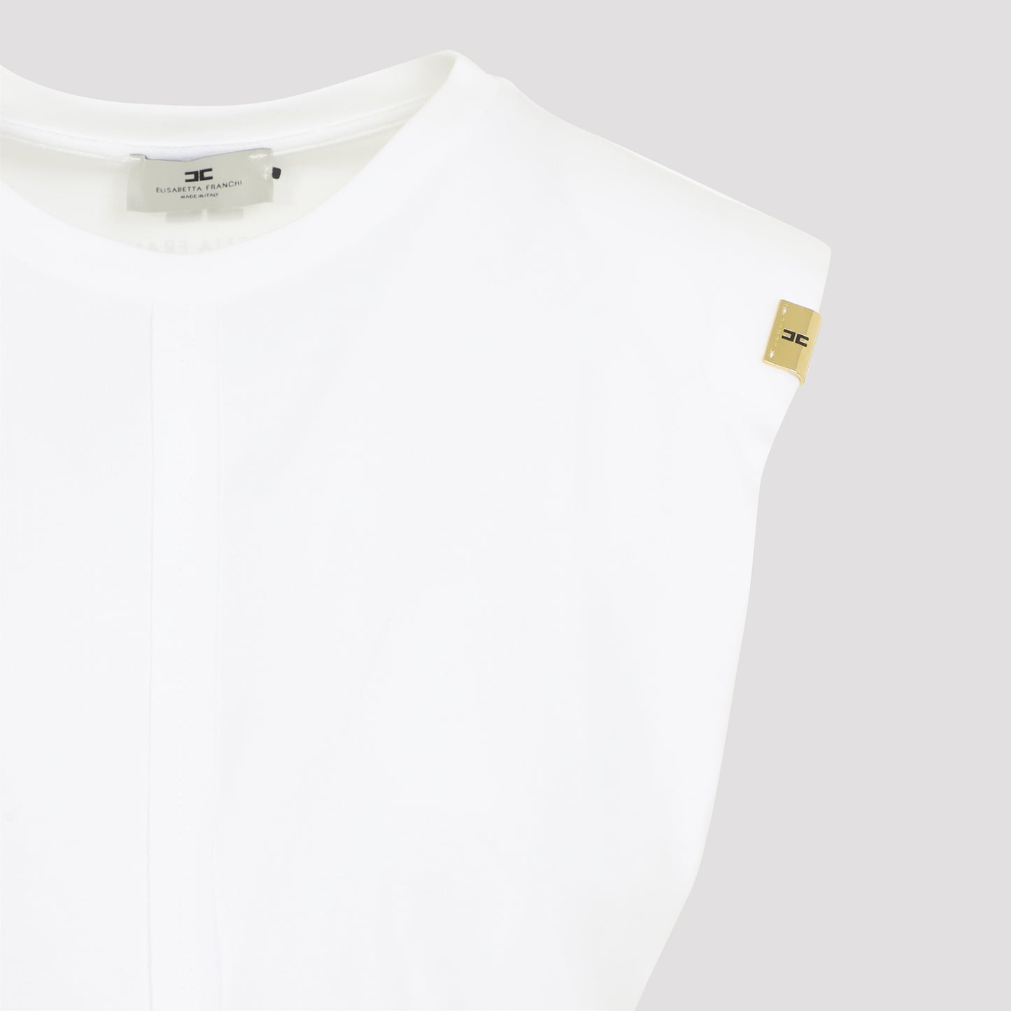 Elisabetta Franchi T-Shirt With Knot