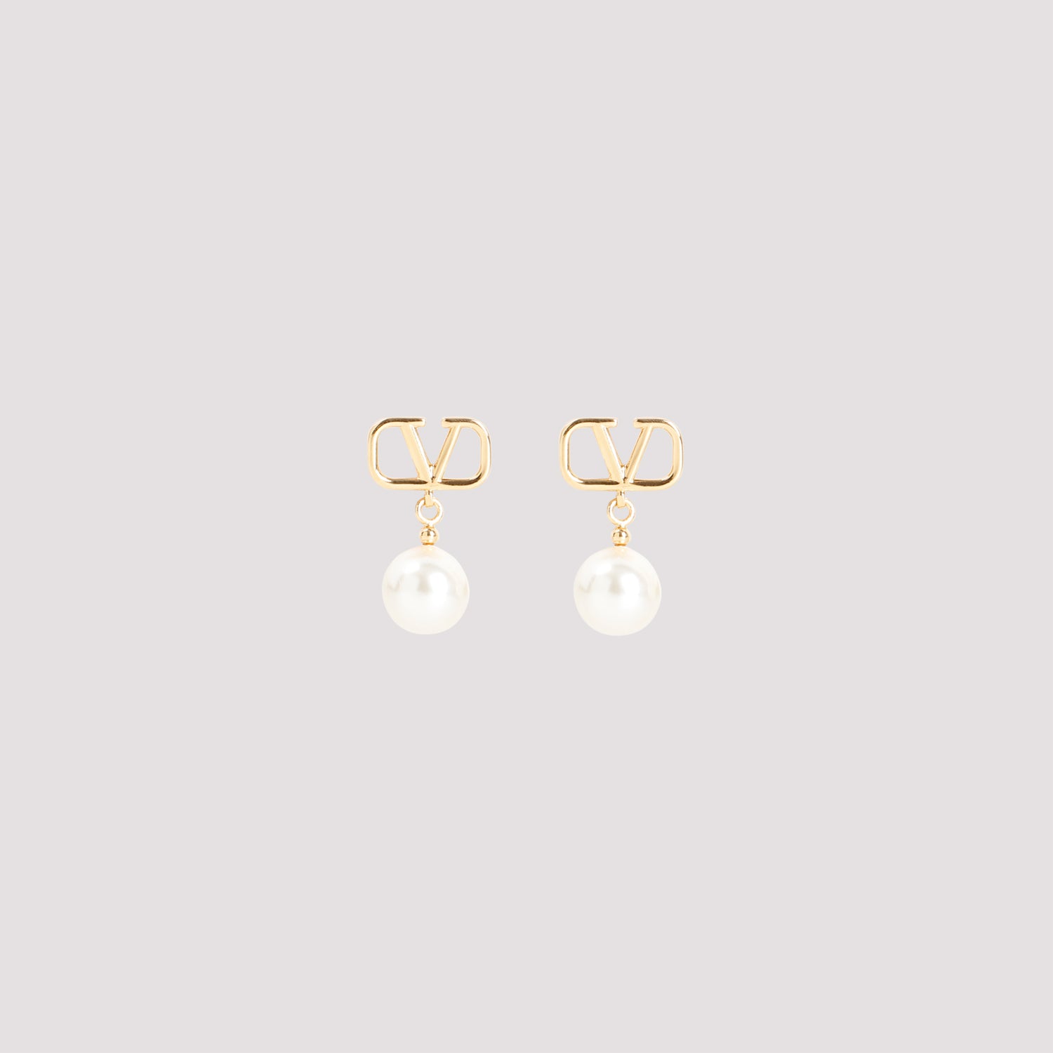 Valentino Garavani VLogo Signature Pearl Earrings