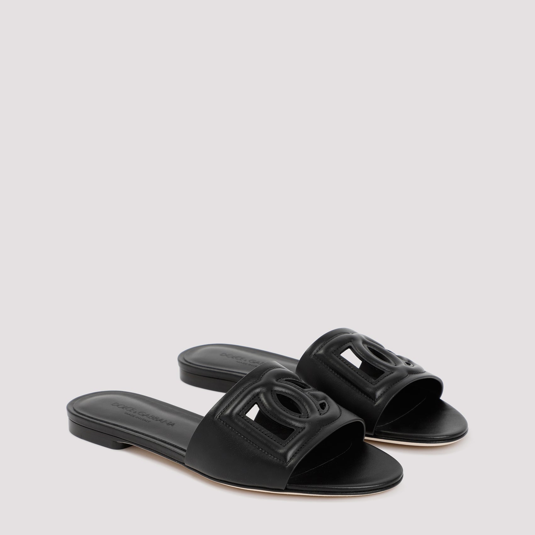 Dolce & Gabbana Flat Slides Sandals