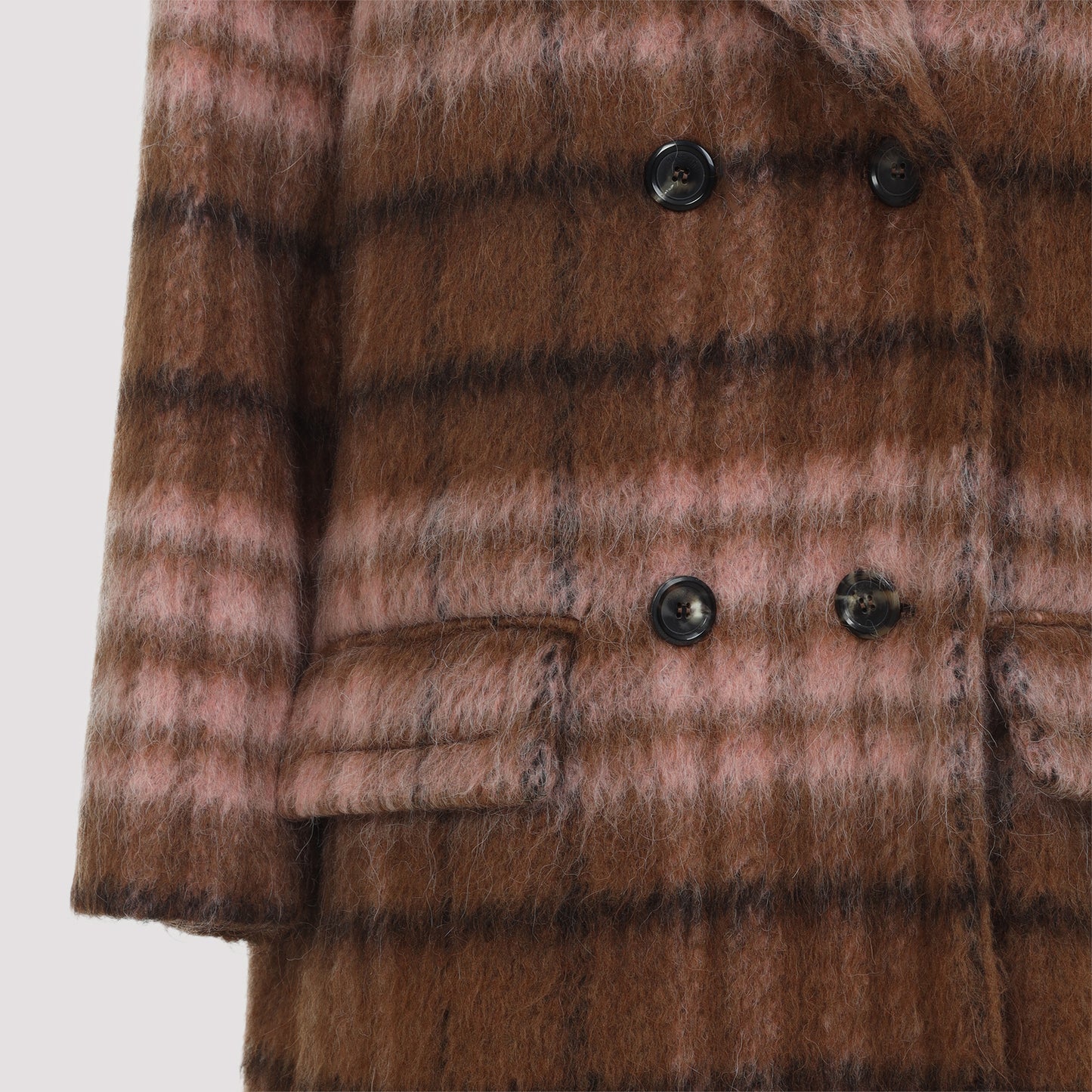 Moschino Check Coat
