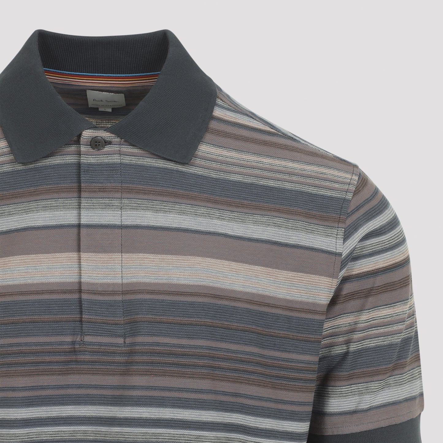 Paul Smith Textured Stripe Polo