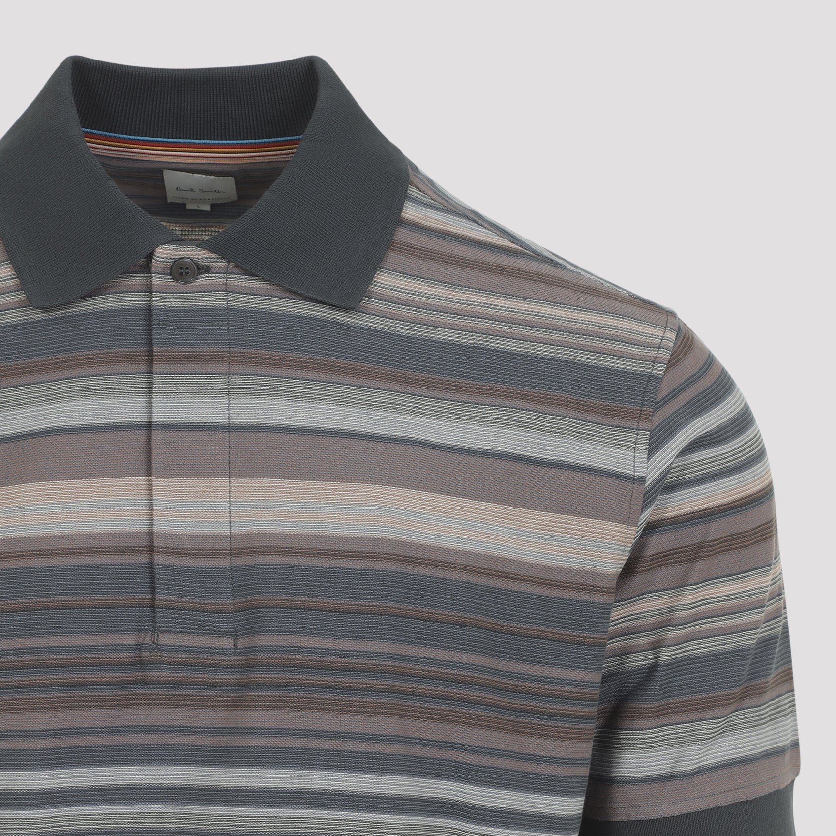 Paul Smith Textured Stripe Polo