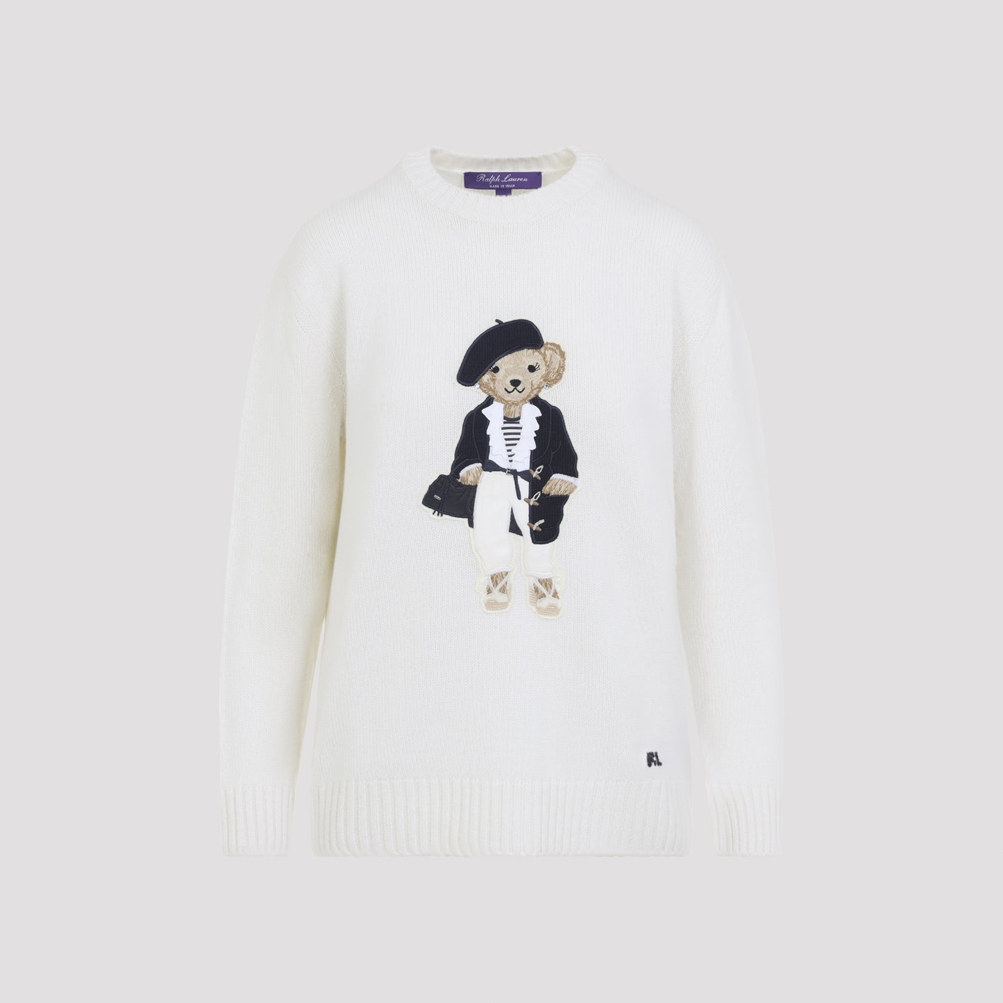 Ralph Lauren Collection Long Sleeves Bear Pullover