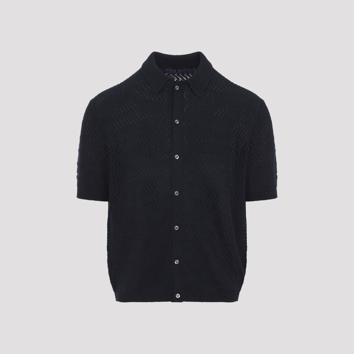Ralph Lauren Purple Label Short Sleeves Polo Cardigan