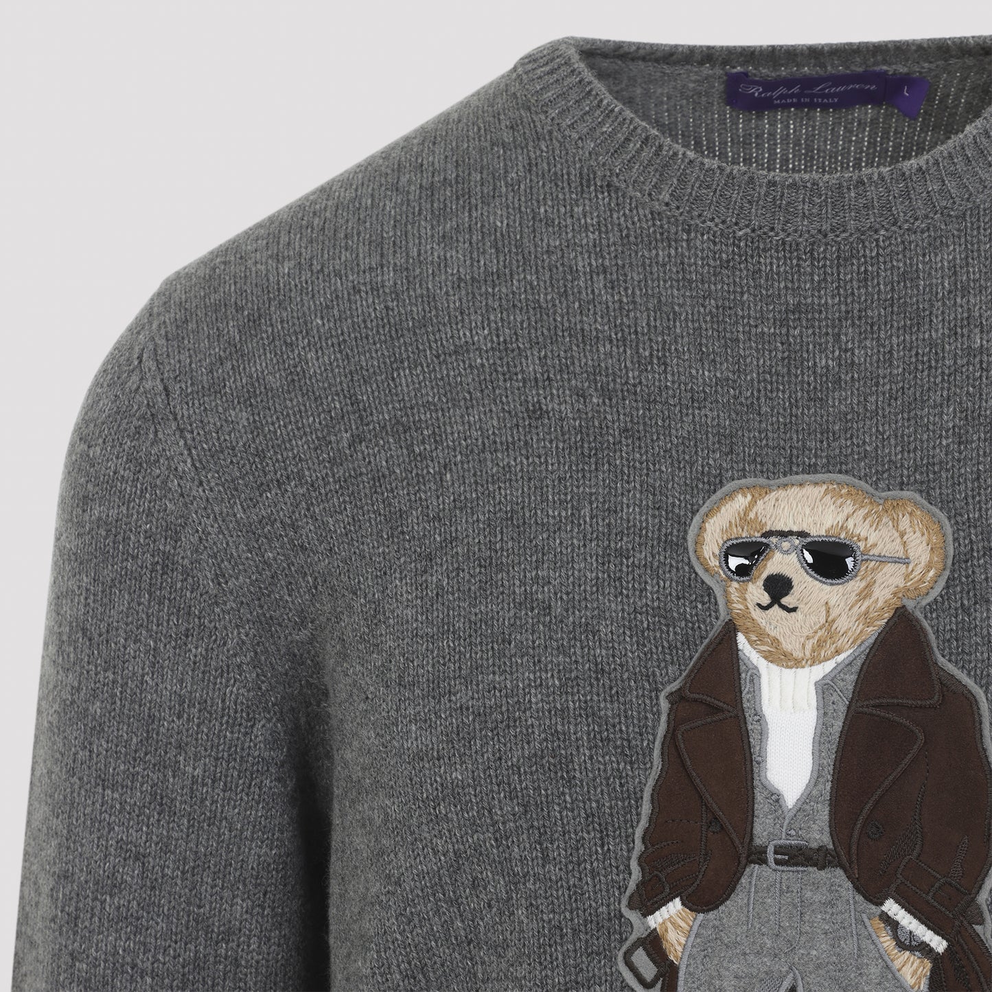 Ralph Lauren Purple Label Bear Pullover