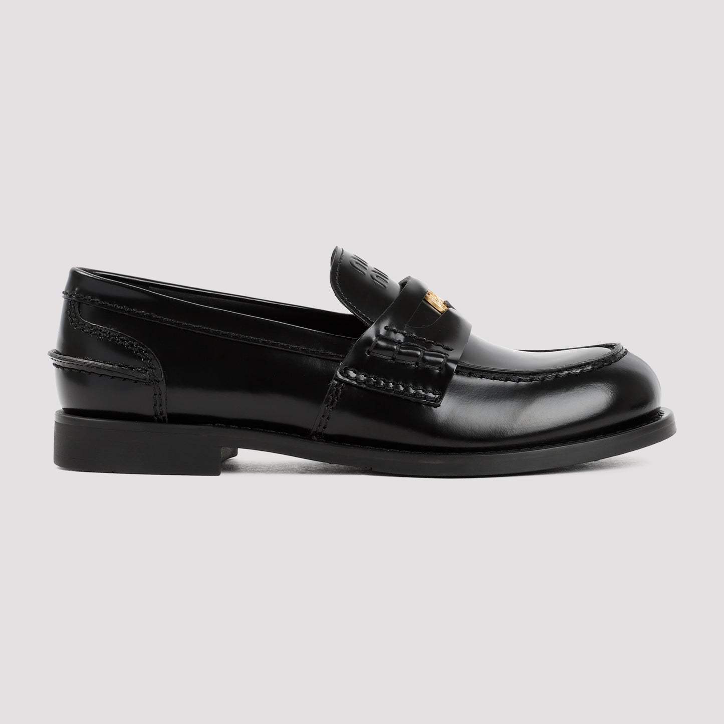 Miu Miu Leather Loafers