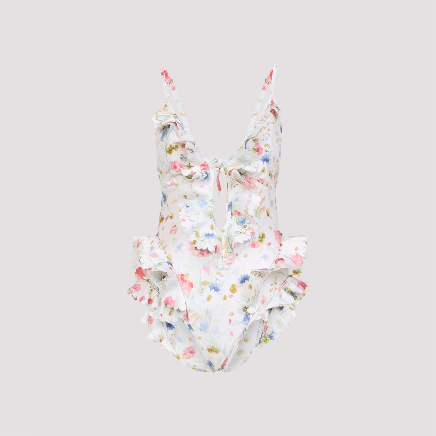Zimmermann Lucky Waterfall Frill One-piece