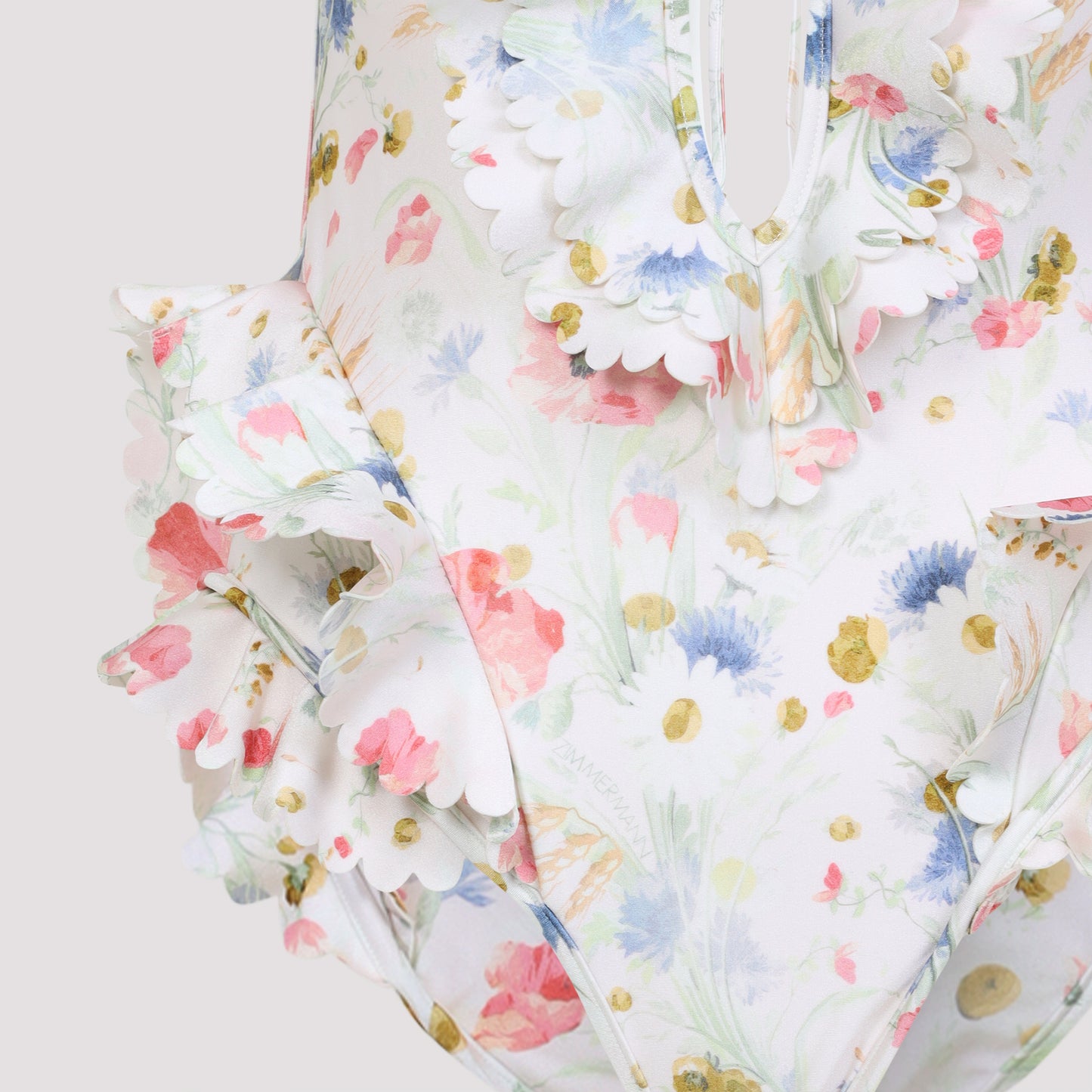 Zimmermann Lucky Waterfall Frill One-piece