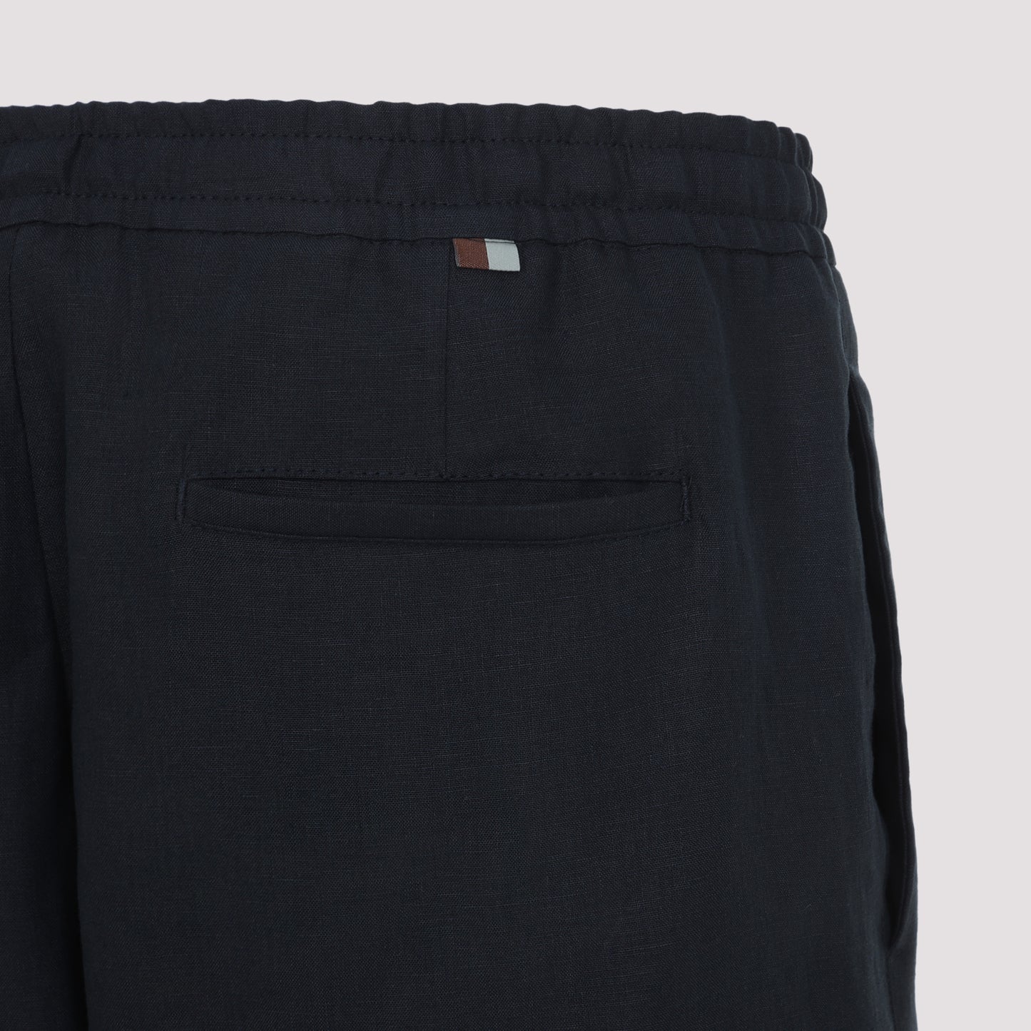 Canali Linen Bermuda